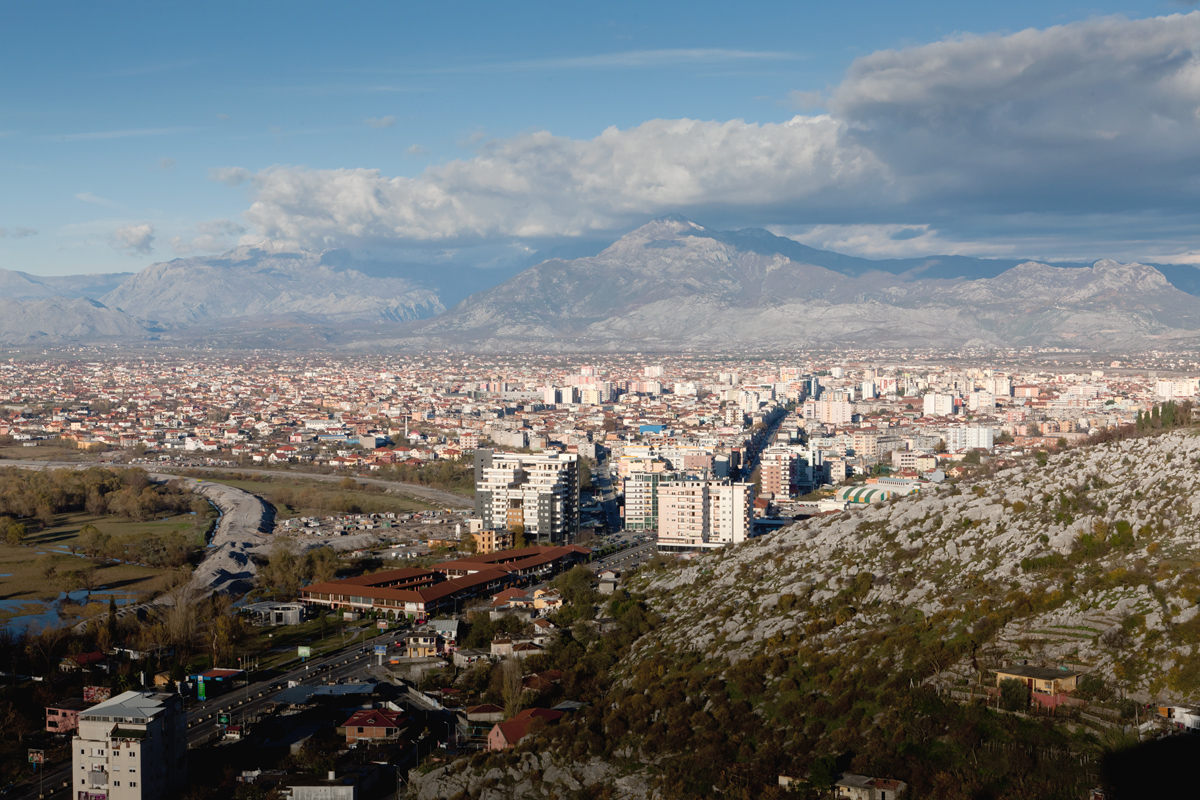 The View of Shkodra from Rozafa Castle, ©alketa misja photography, november 2015