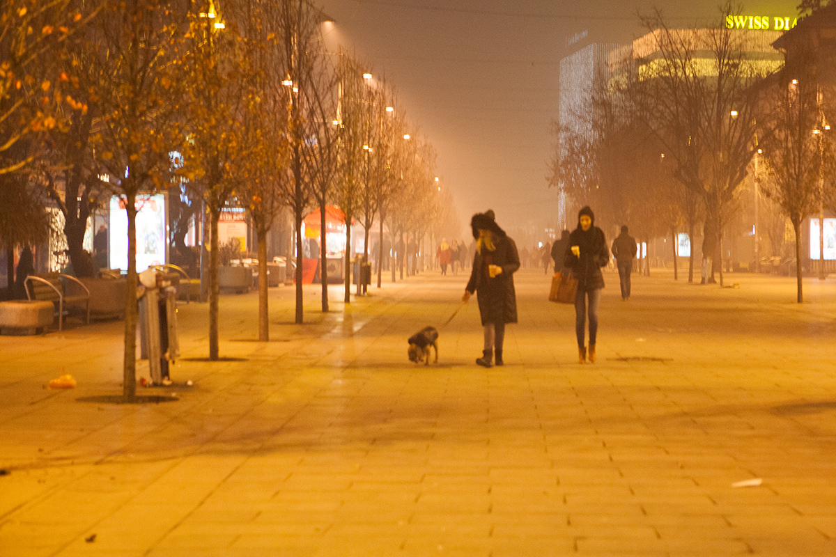 Prishtina by Night, alketamisja photography, december 2015