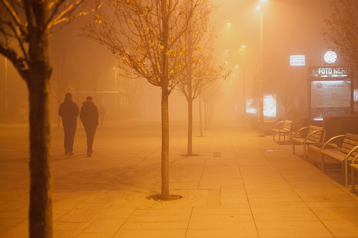 Prishtina by Night, alketamisja photography, december 2015