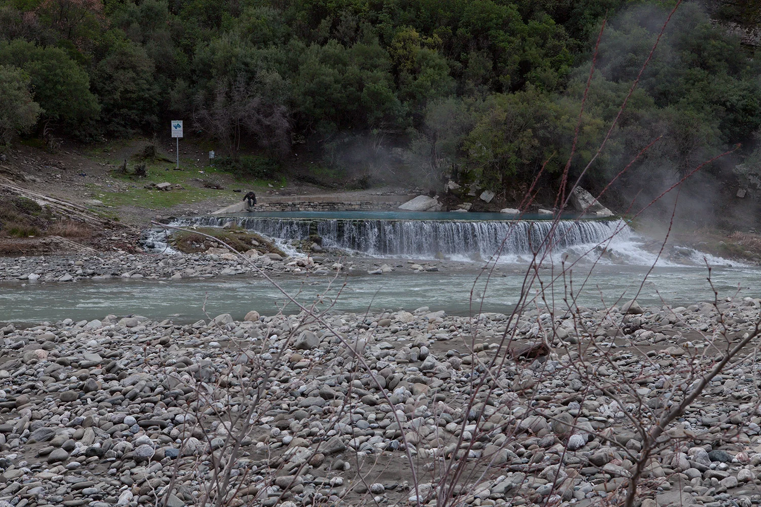 Thermal Waters of Benje Permet, Albania, alketamisja photography, 14 march 2016