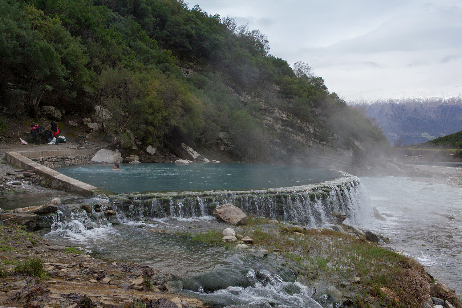 Thermal Waters of Benje Permet, Albania, alketamisja photography, 14 march 2016