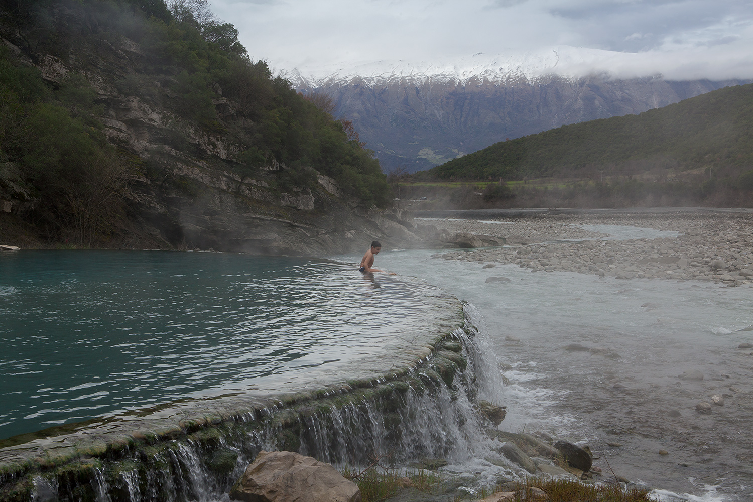 Thermal Waters of Benje, Permet Albania, alketamisja photography, 14 march 2016
