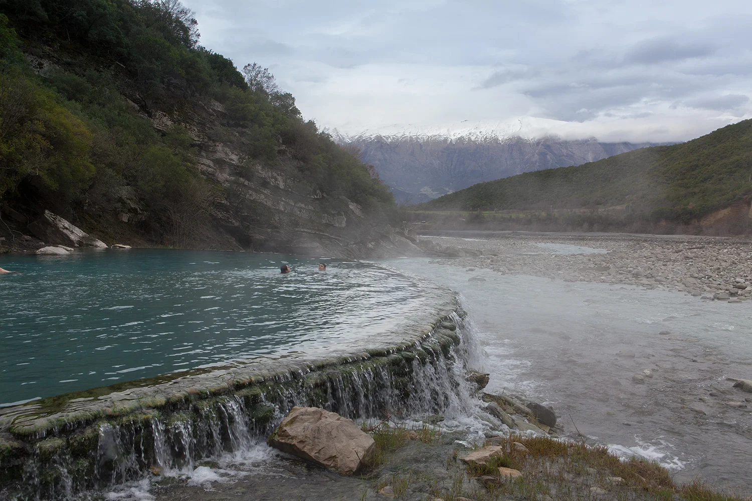 Thermal Waters of Benje Permet, Albania, alketamisja photography, 14 march 2016