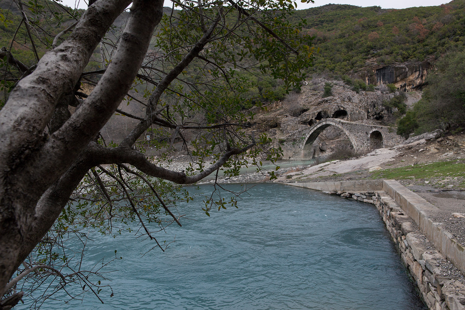 Katiu Bridge, Benje Permet, Albania, alketamisja photography, 14 march 2016