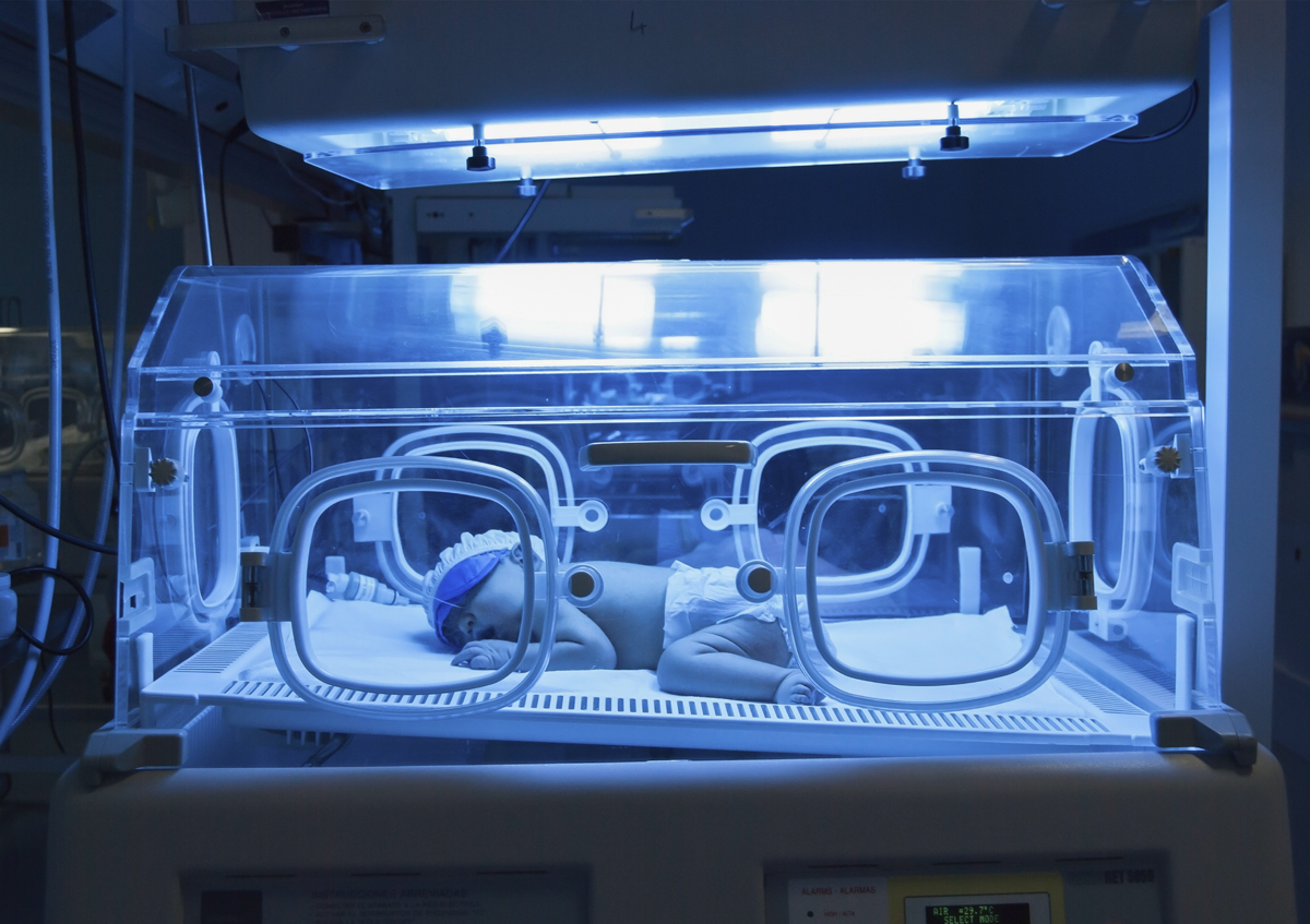 Neonatal Intensive Care Unit, 2008, Tirana, Albania, copyright alketa misja photography