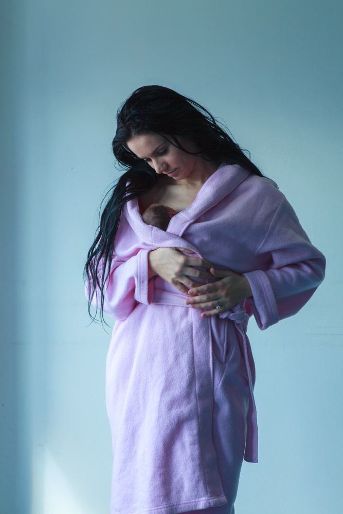 Kangaroo Mother Care, Portrait, Neonatal Intensive Care Unit, 2011, Tirana, Albania, copyright alketa misja photography