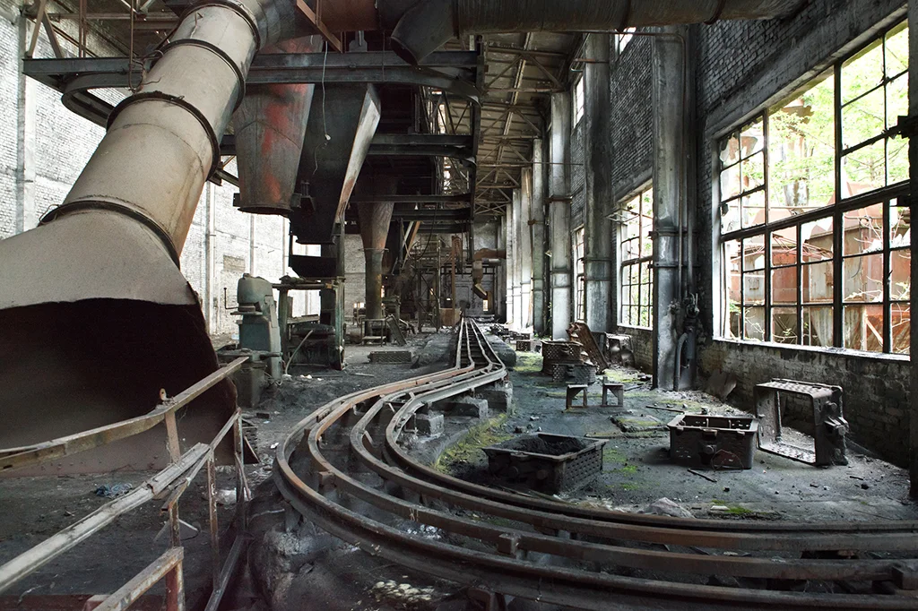 "Foundry/Formation Unit, in Ex-Automobile Plant of Tirana". Copyright Alketa Misja photography
