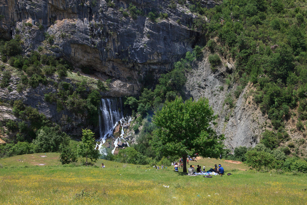 Sotira Waterfall, Gramsh Albania, 28 May 2017, copyright alketa misja photography