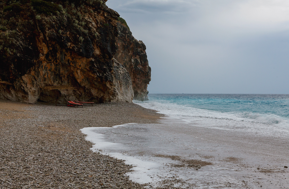 Ionian Sea, Gjipe Albania, Alketa Misja photography, May 2017
