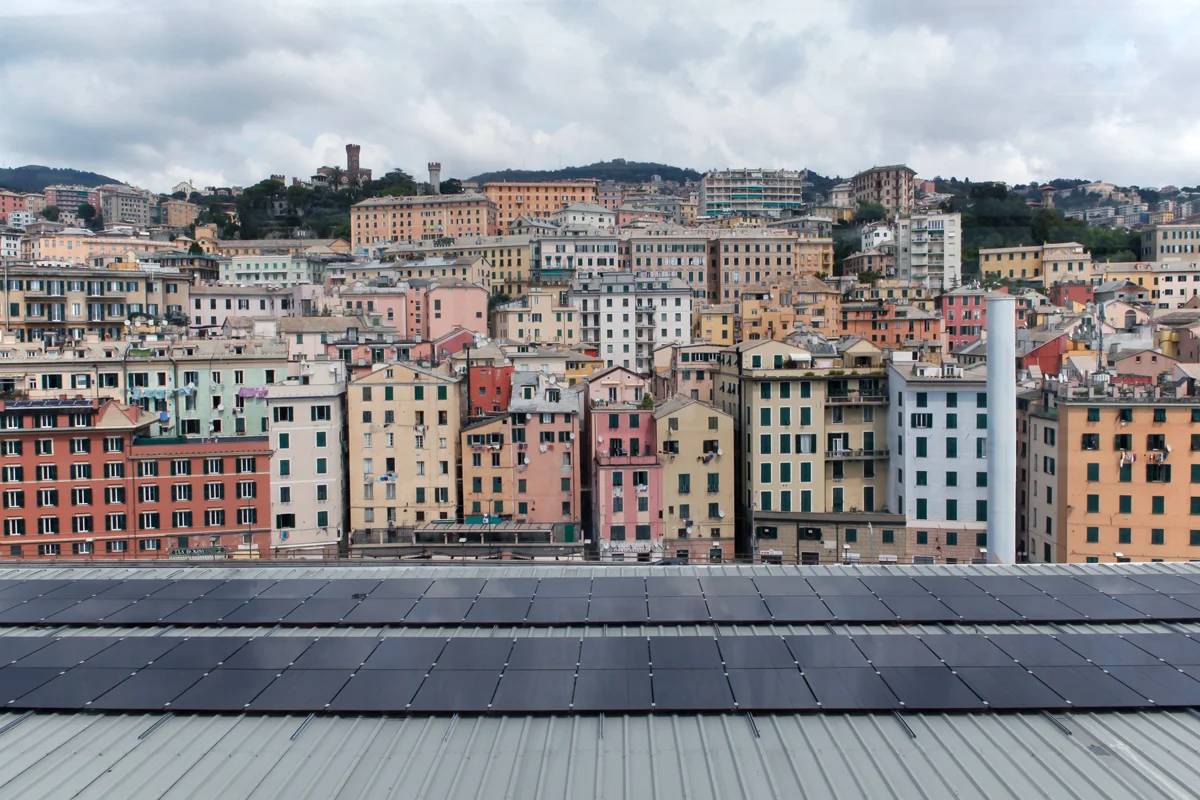 Genoa seen from Museo del Mare, alketamisja photography 2016
