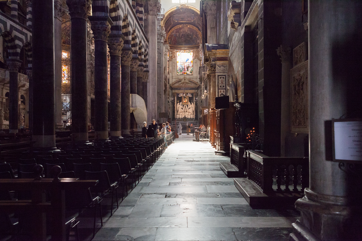 Cathedral San Lorenzo, Genoa Italy, alketamisja photography 2016