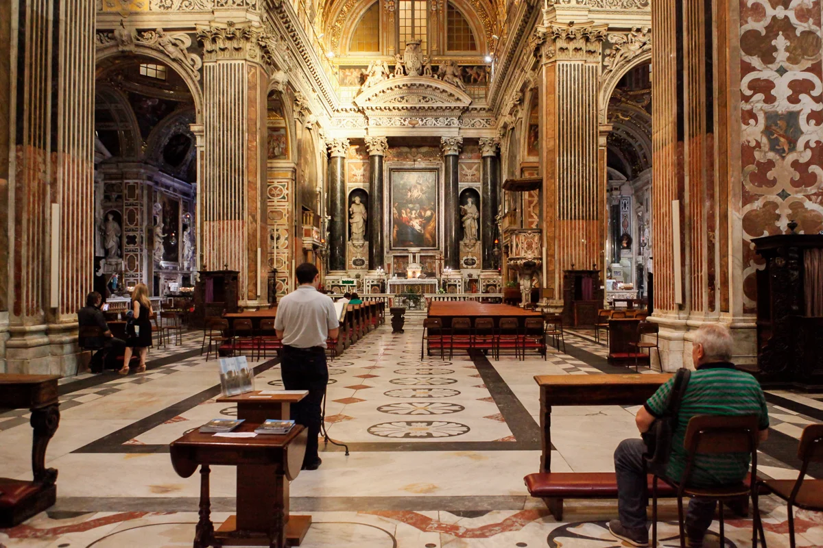 Chiesa del Gesù, Genoa Italy, alketamisja photography, 2016