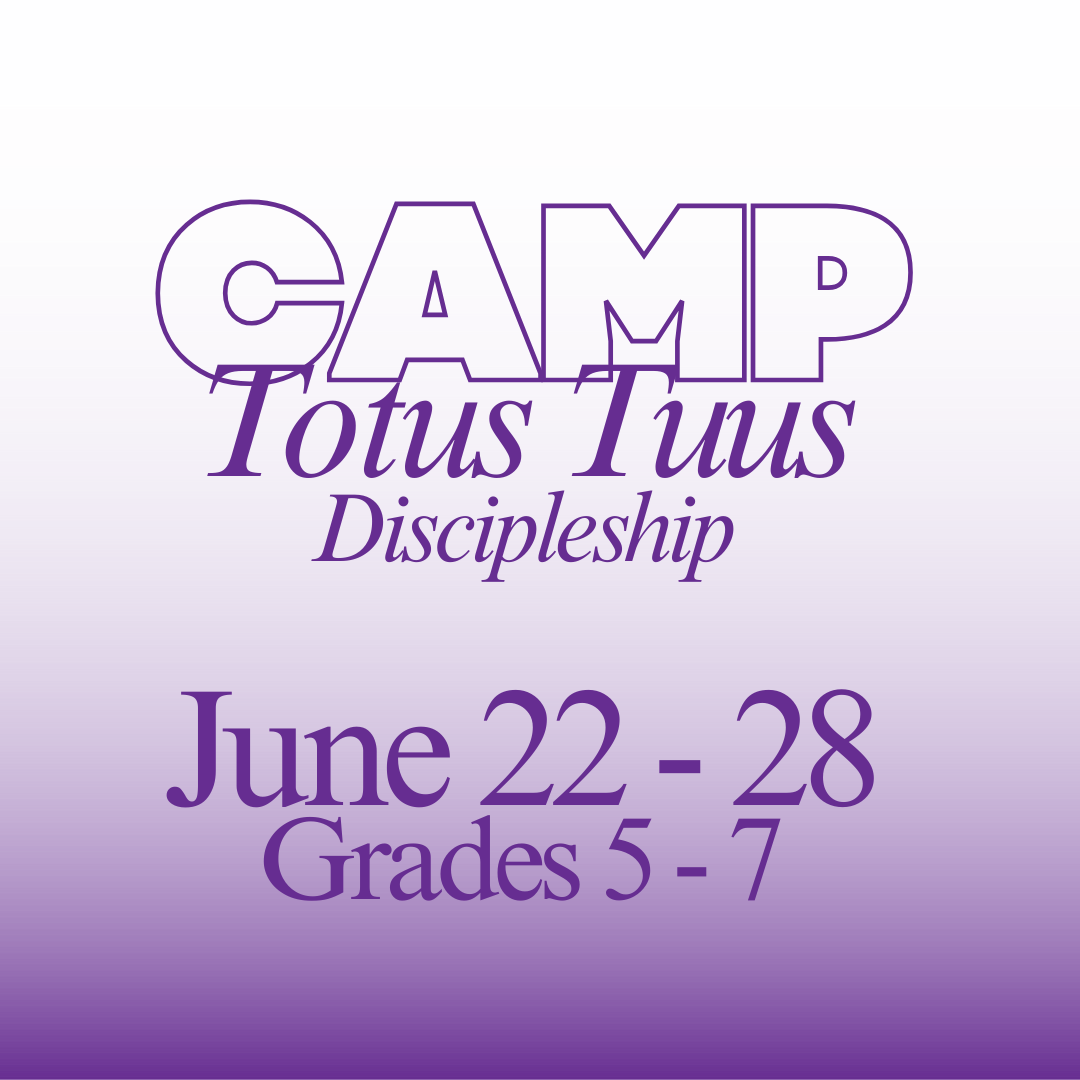 Camp Totus Tuus Registration Open