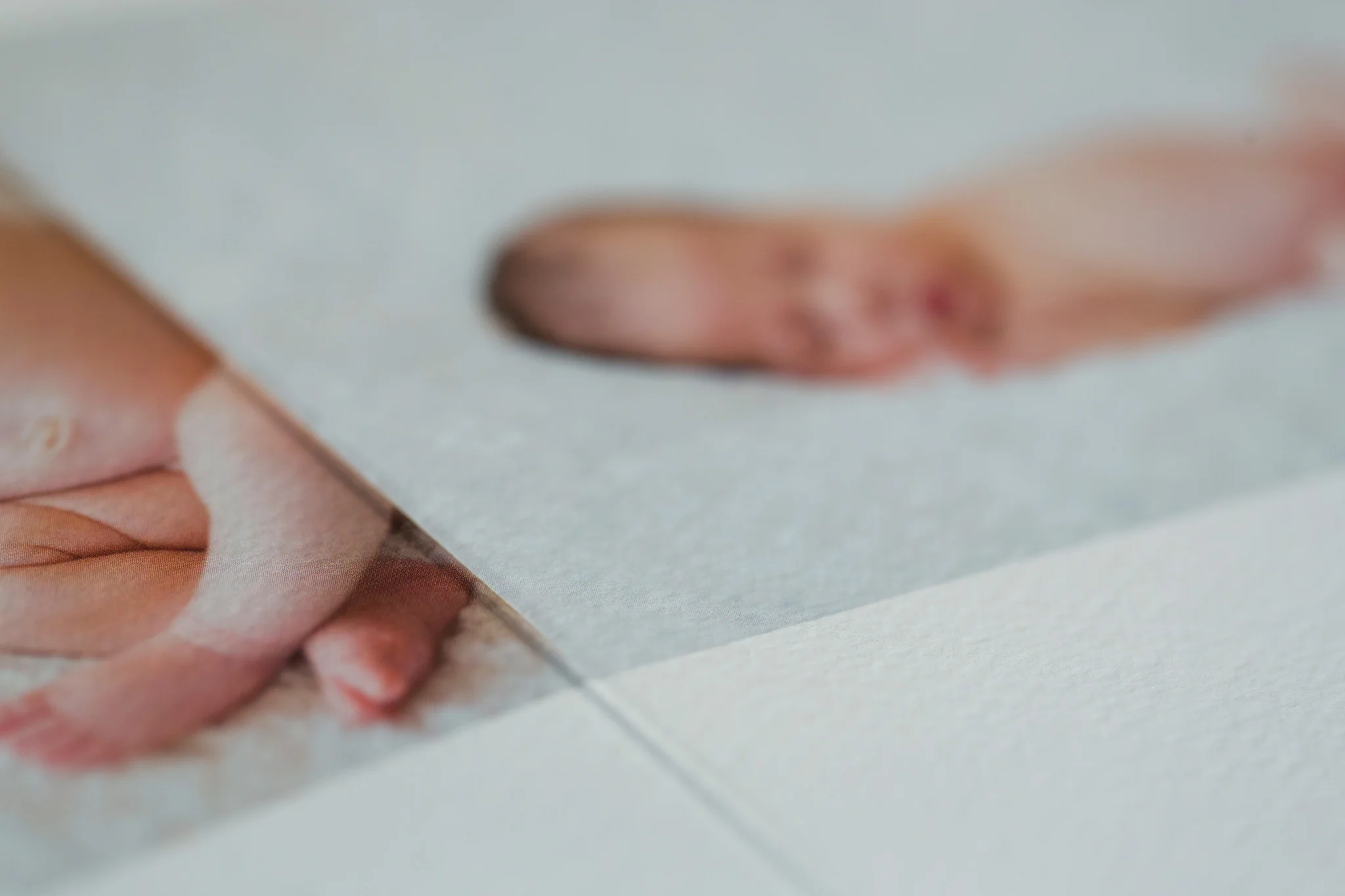 Show your children their baby pictures in an heirloom album!