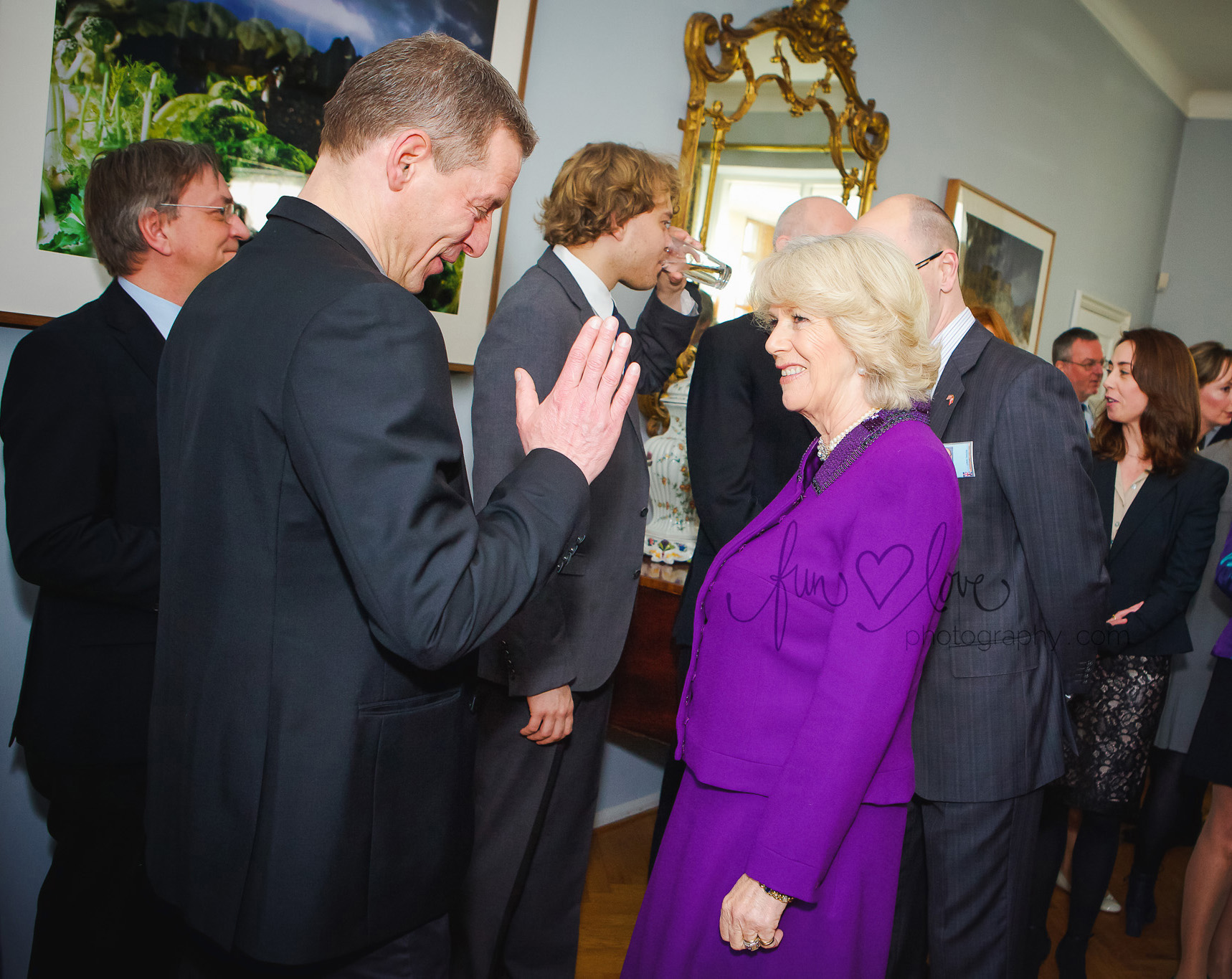 The Duchess meets Mikael Birkkjær...