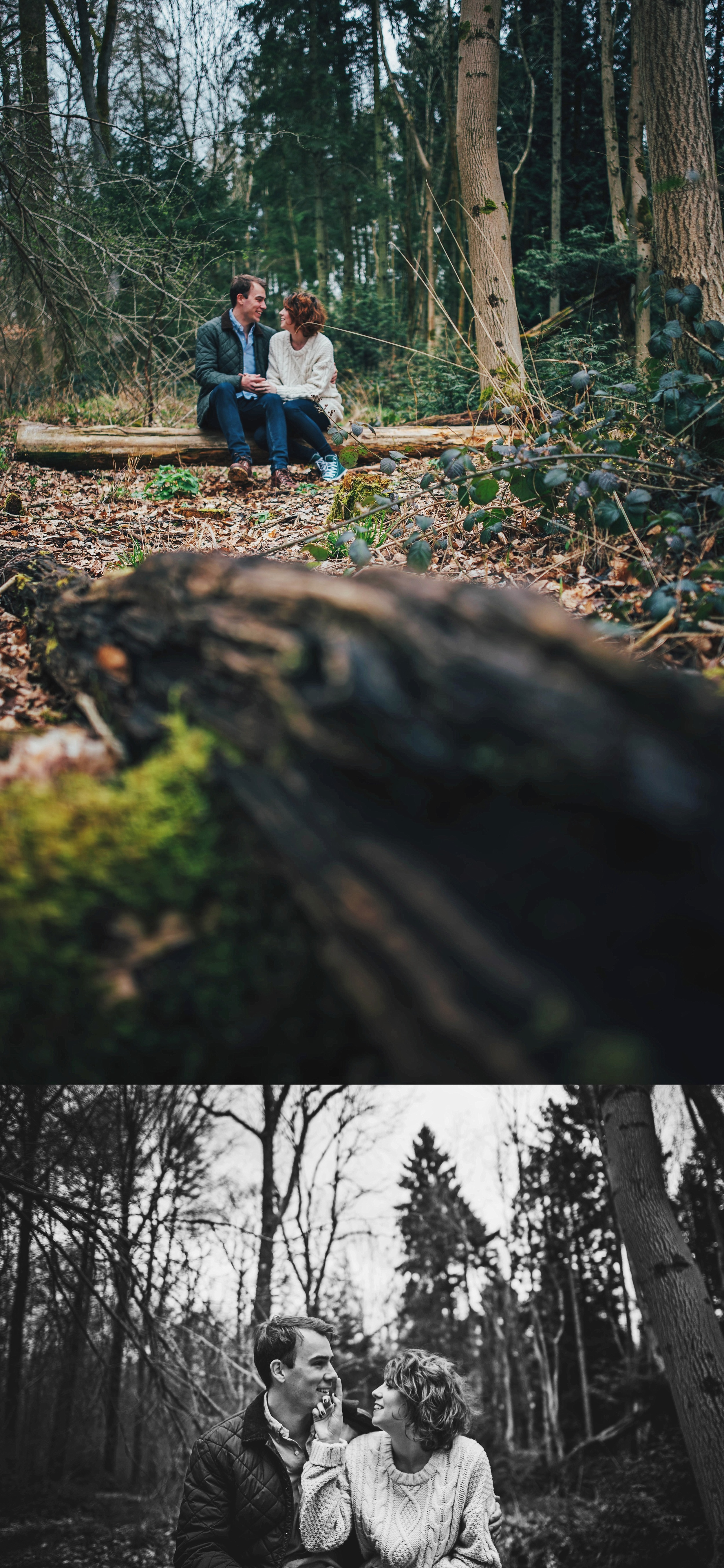 Love Shoot Couples Portraits Candover Woods Essex UK Documentary Portrait and Lifestyle Photographer