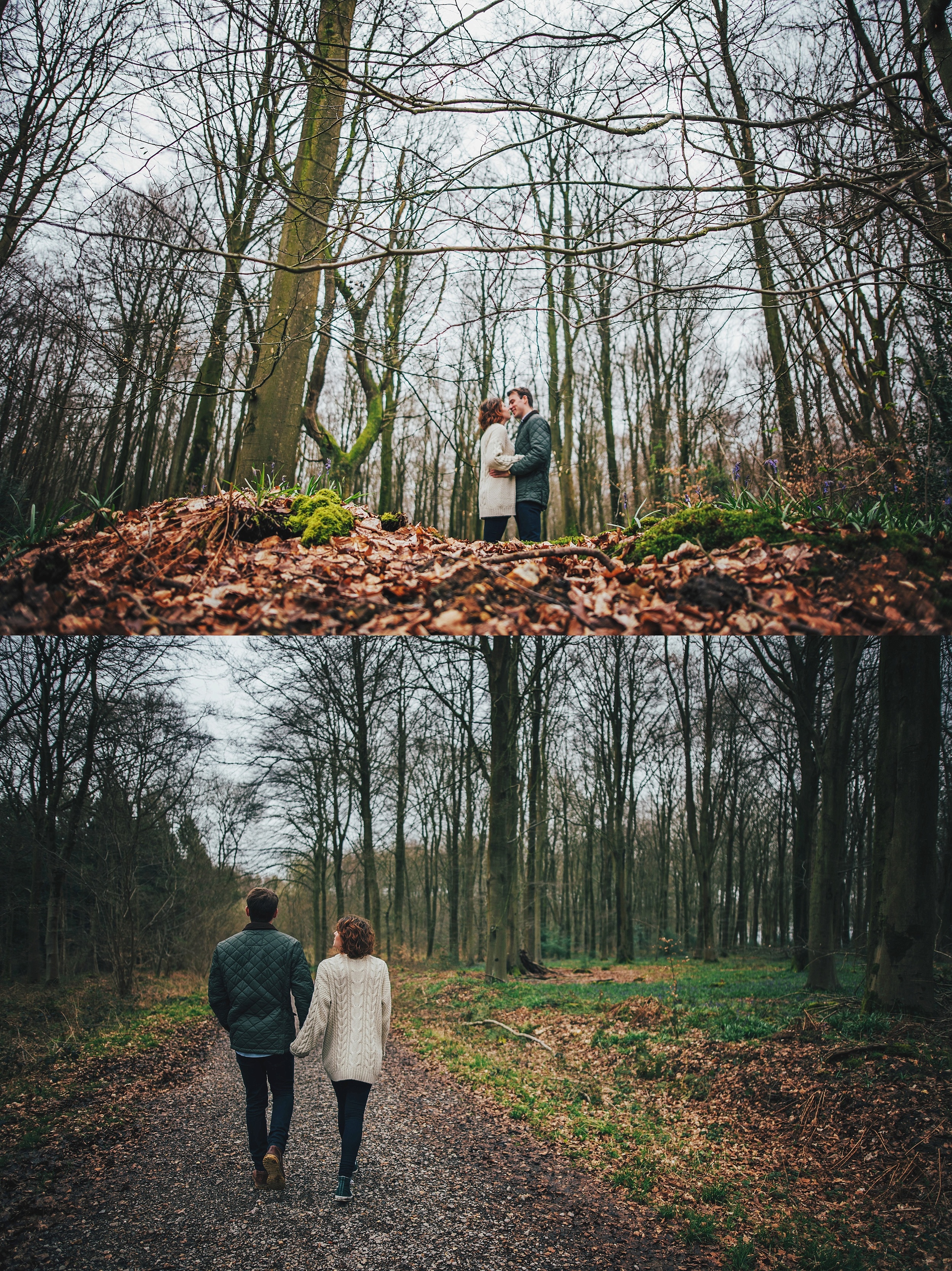 Love Shoot Couples Portraits Candover Woods Essex UK Documentary Portrait and Lifestyle Photographer