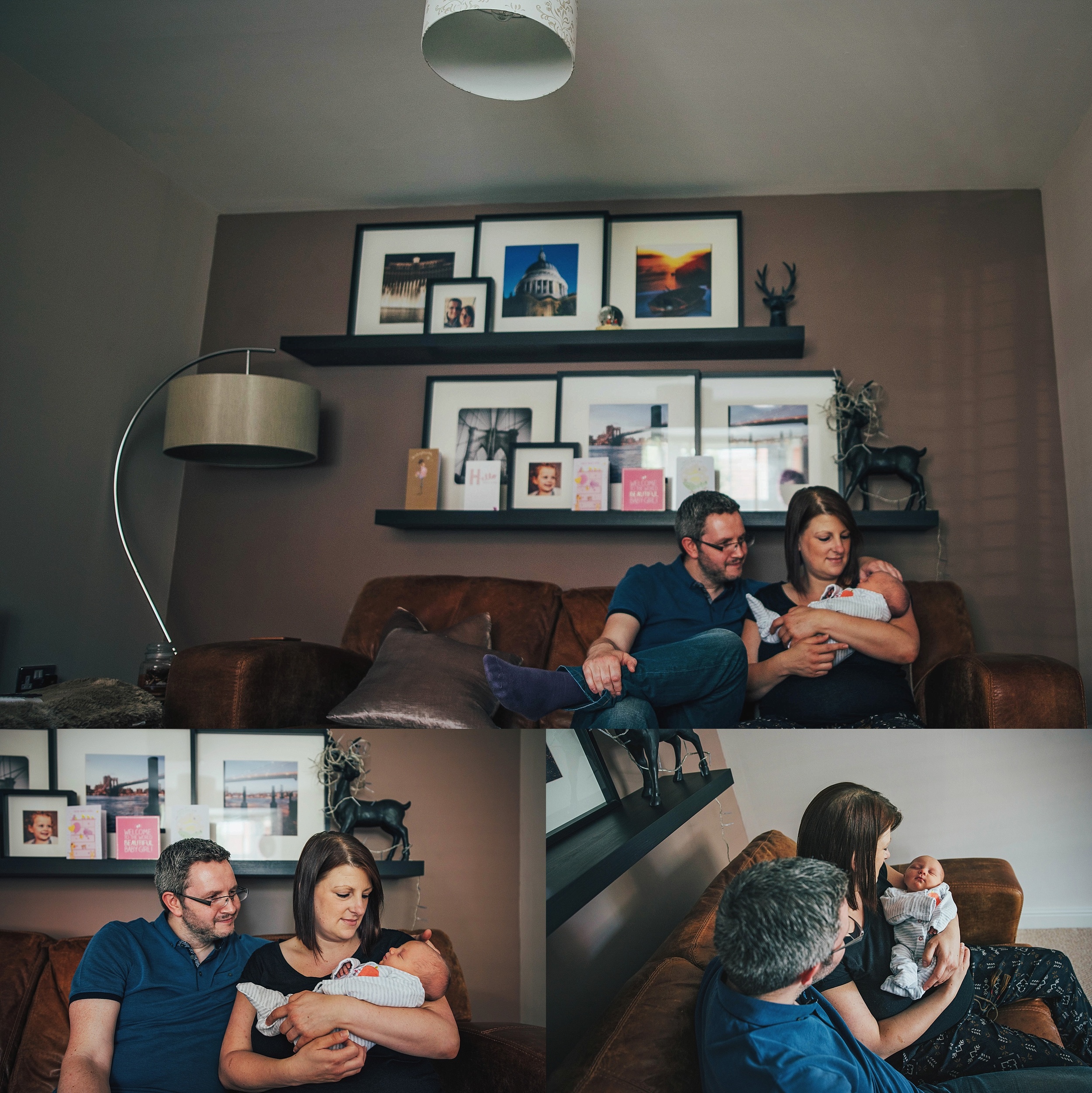At Home Lifestyle Shoot with Newborn baby Essex UK Documentary Portrait Lifestyle Photographer