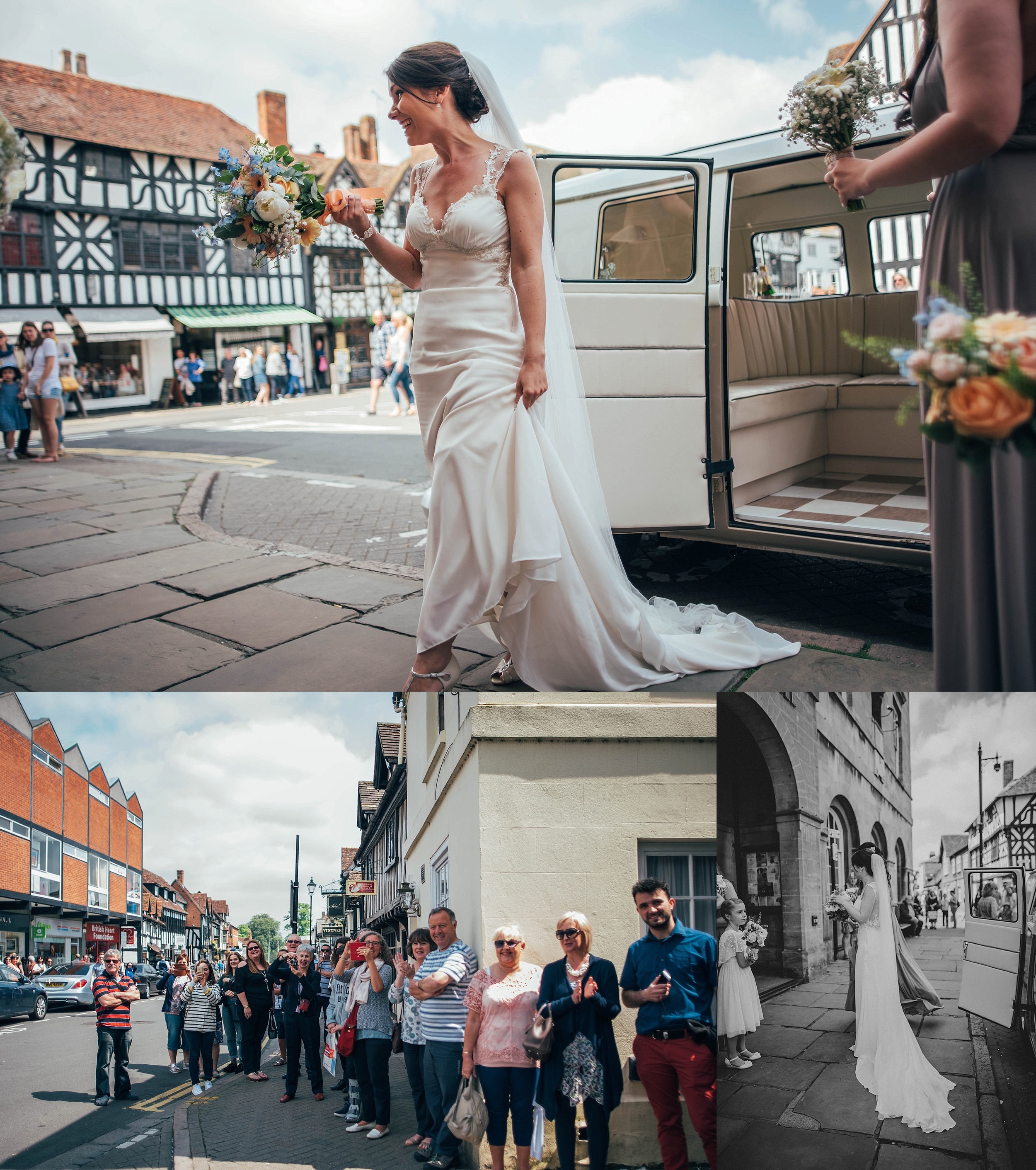 Stratford Upon Avon Town Hall Rustic Sherbourne Park Tipi Wedding Willowby Dress Essex UK Documentary Wedding Photographer