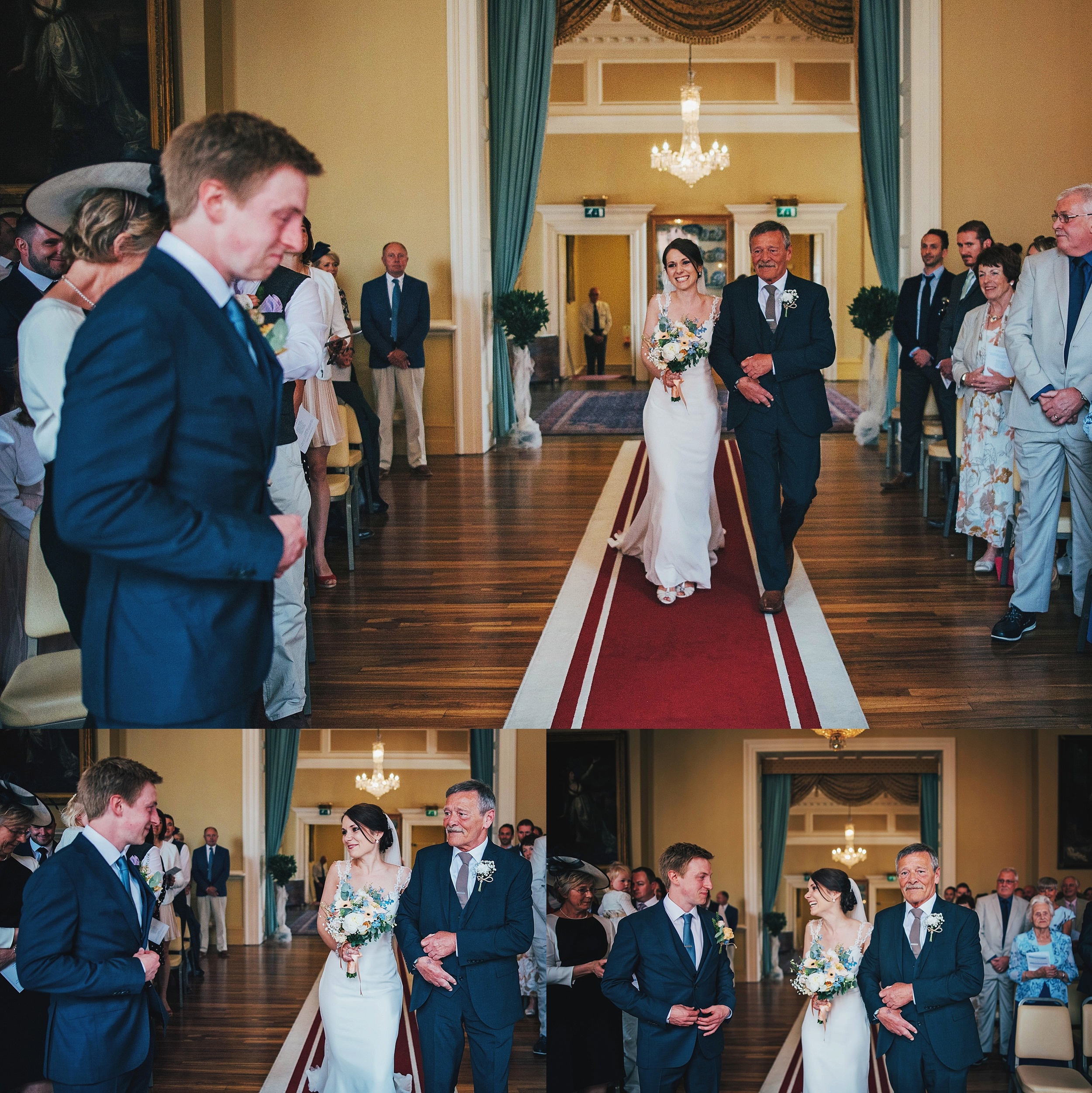 Stratford Upon Avon Town Hall Rustic Sherbourne Park Tipi Wedding Willowby Dress Essex UK Documentary Wedding Photographer