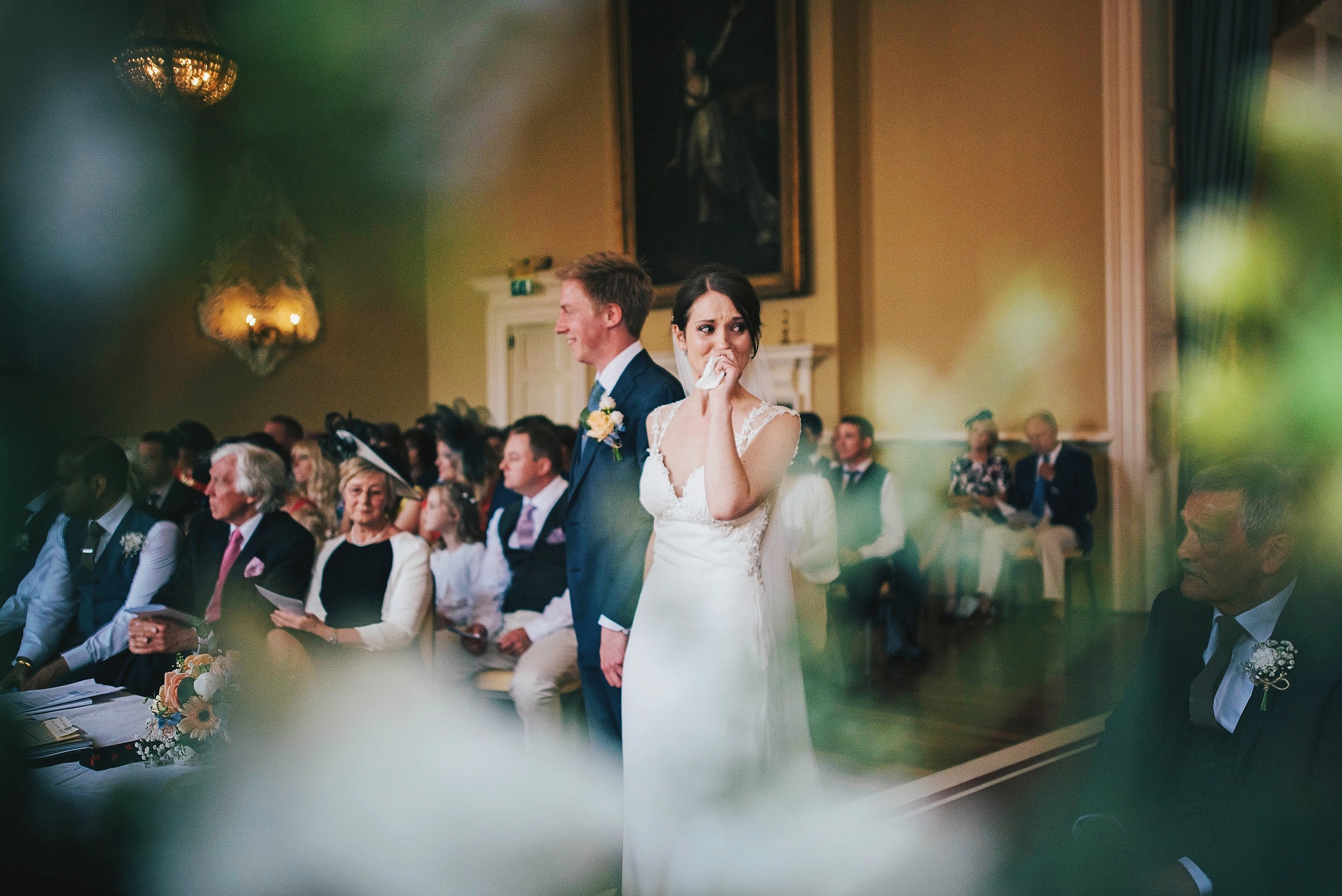 Stratford Upon Avon Town Hall Rustic Sherbourne Park Tipi Wedding Willowby Dress Essex UK Documentary Wedding Photographer