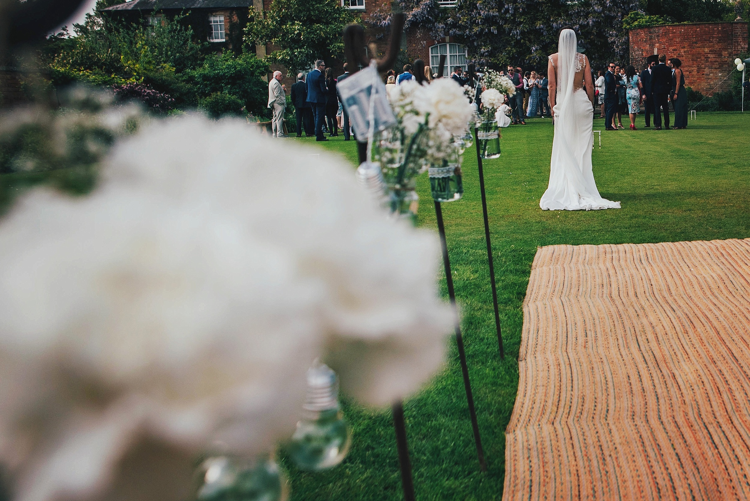 Stratford Upon Avon Town Hall Rustic Sherbourne Park Tipi Wedding Willowby Dress Essex UK Documentary Wedding Photographer