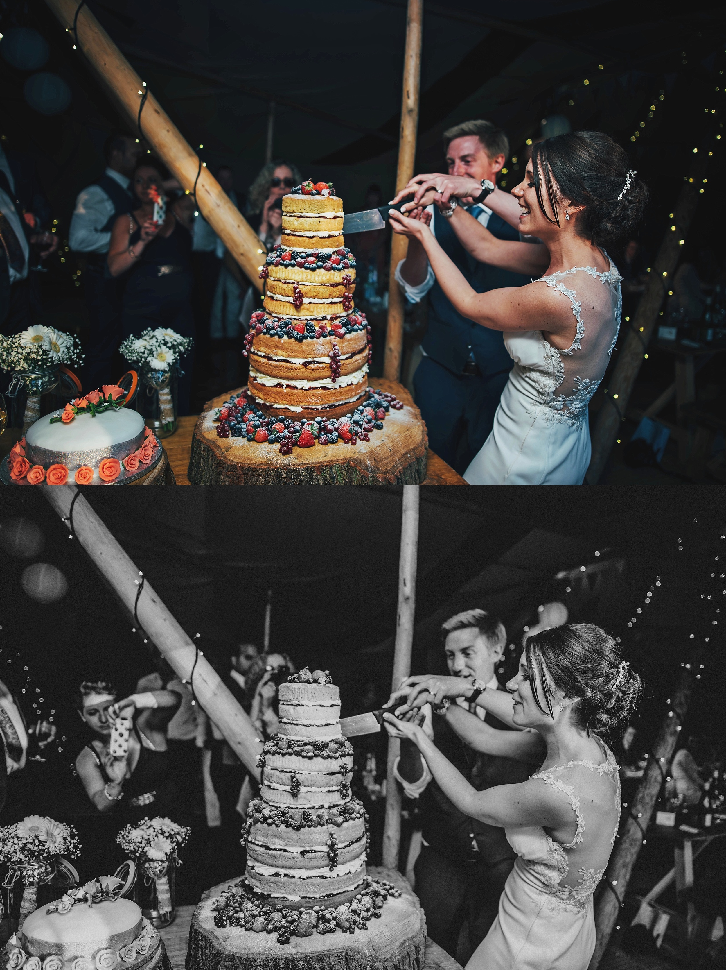 Stratford Upon Avon Town Hall Rustic Sherbourne Park Tipi Wedding Willowby Dress Essex UK Documentary Wedding Photographer