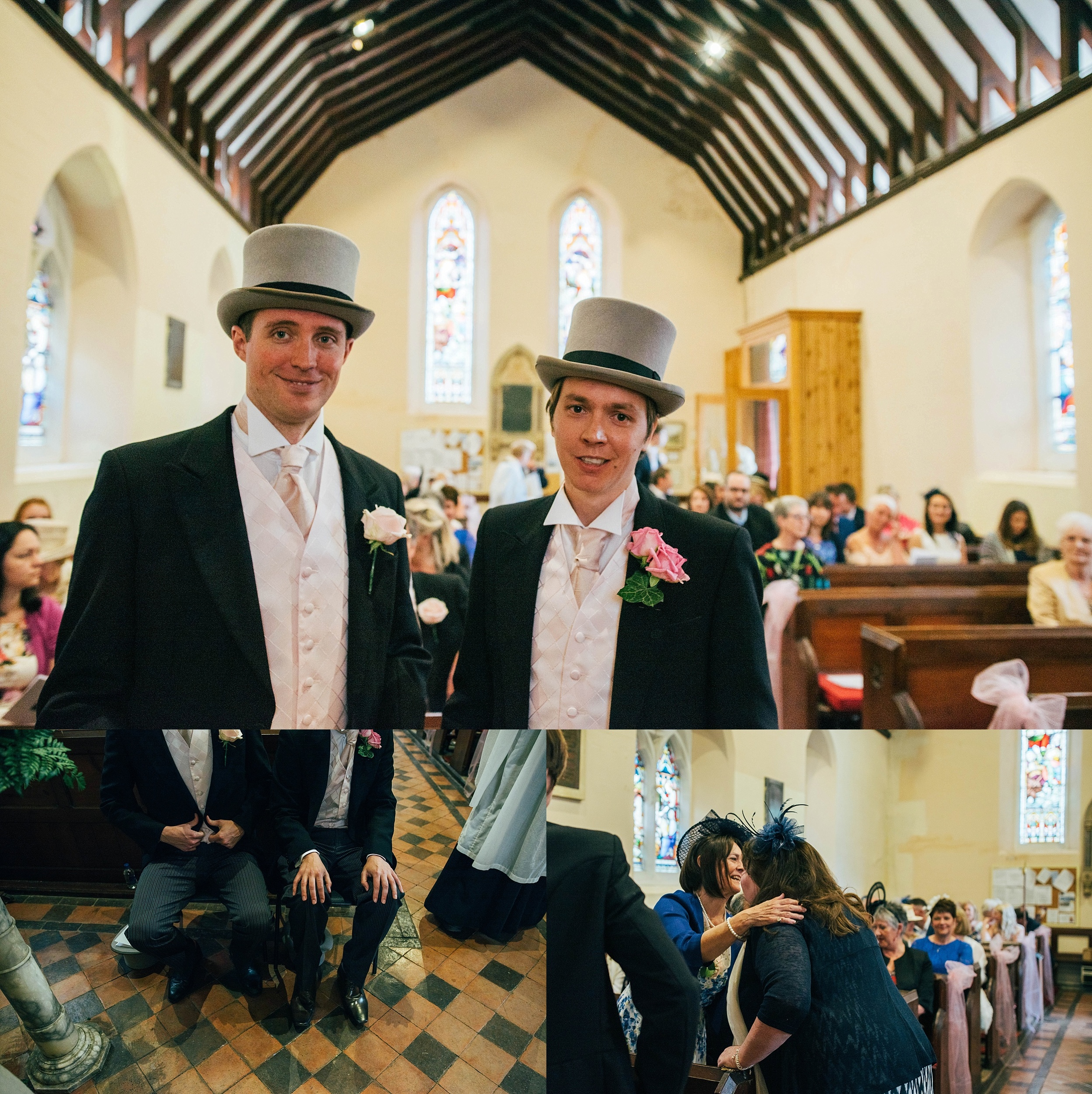 Traditional Wedding at Shakespeare's Church Stratford Upon Avon Town Hall Bride wears Charlotte Balbier Essex UK Documentary Wedding Photographer