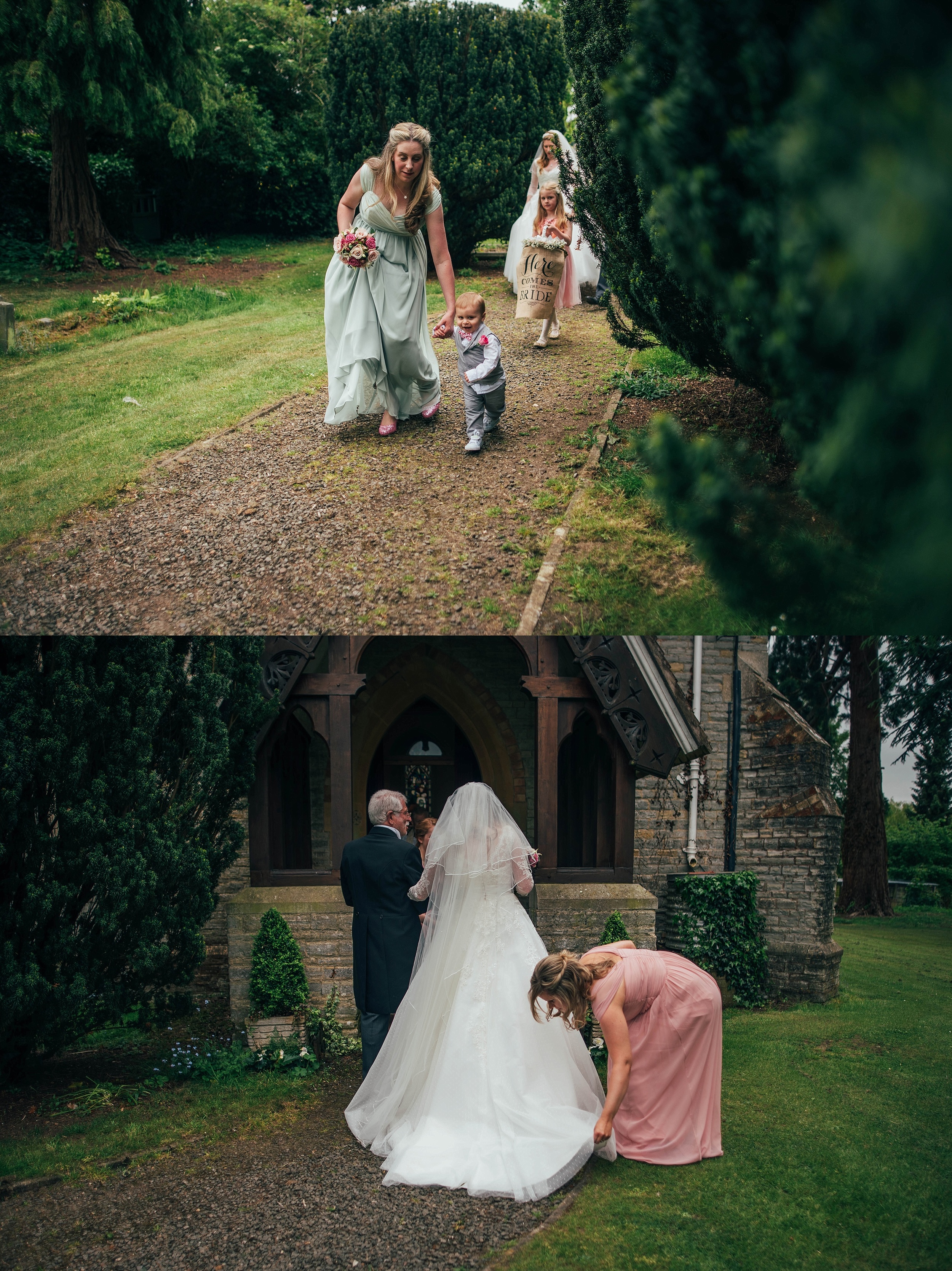 Traditional Wedding at Shakespeare's Church Stratford Upon Avon Town Hall Bride wears Charlotte Balbier Essex UK Documentary Wedding Photographer