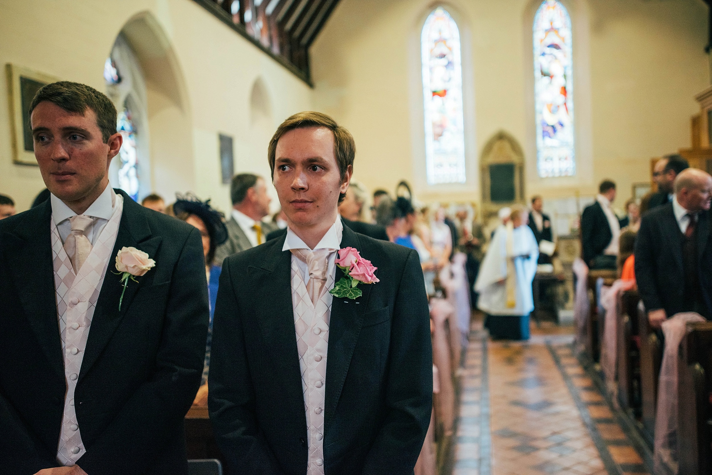 Traditional Wedding at Shakespeare's Church Stratford Upon Avon Town Hall Bride wears Charlotte Balbier Essex UK Documentary Wedding Photographer