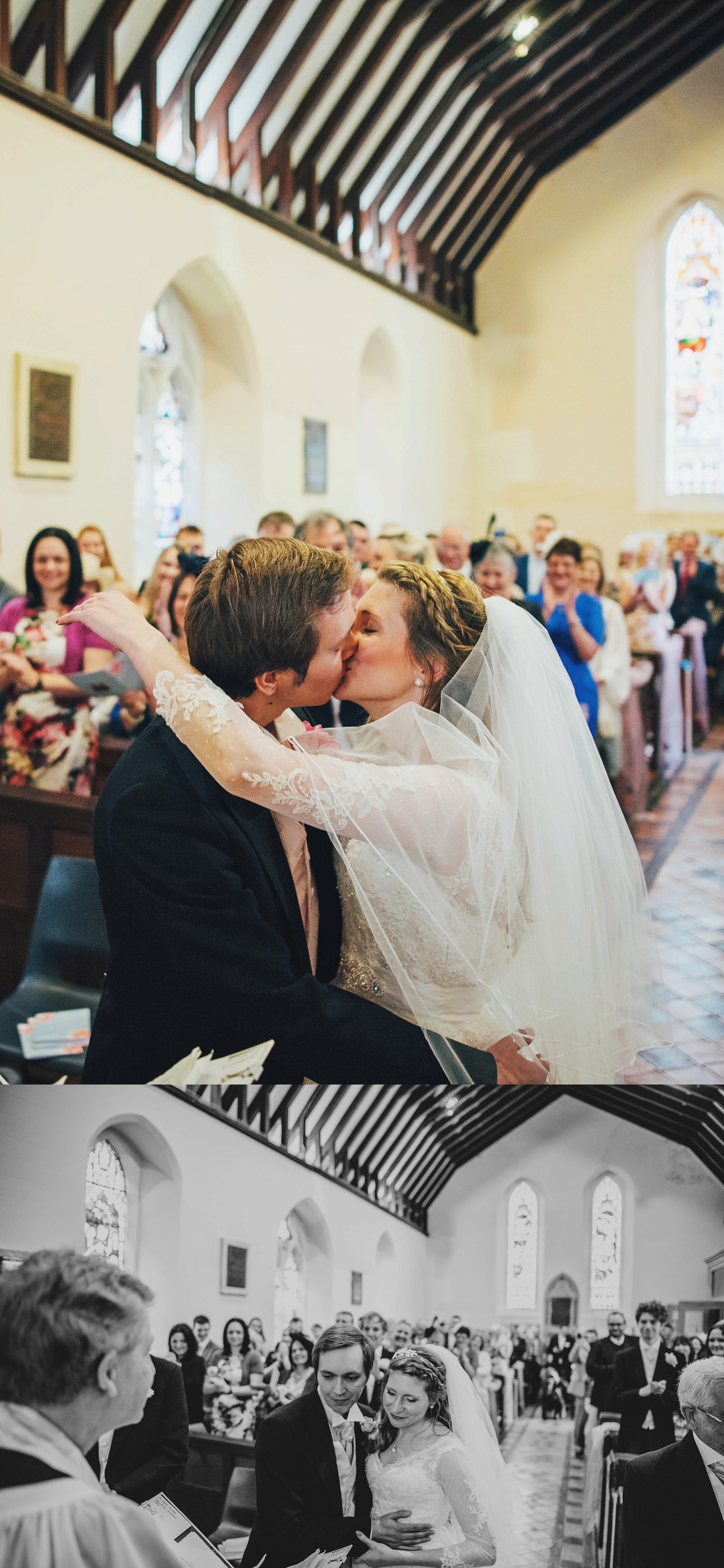 Traditional Wedding at Shakespeare's Church Stratford Upon Avon Town Hall Bride wears Charlotte Balbier Essex UK Documentary Wedding Photographer