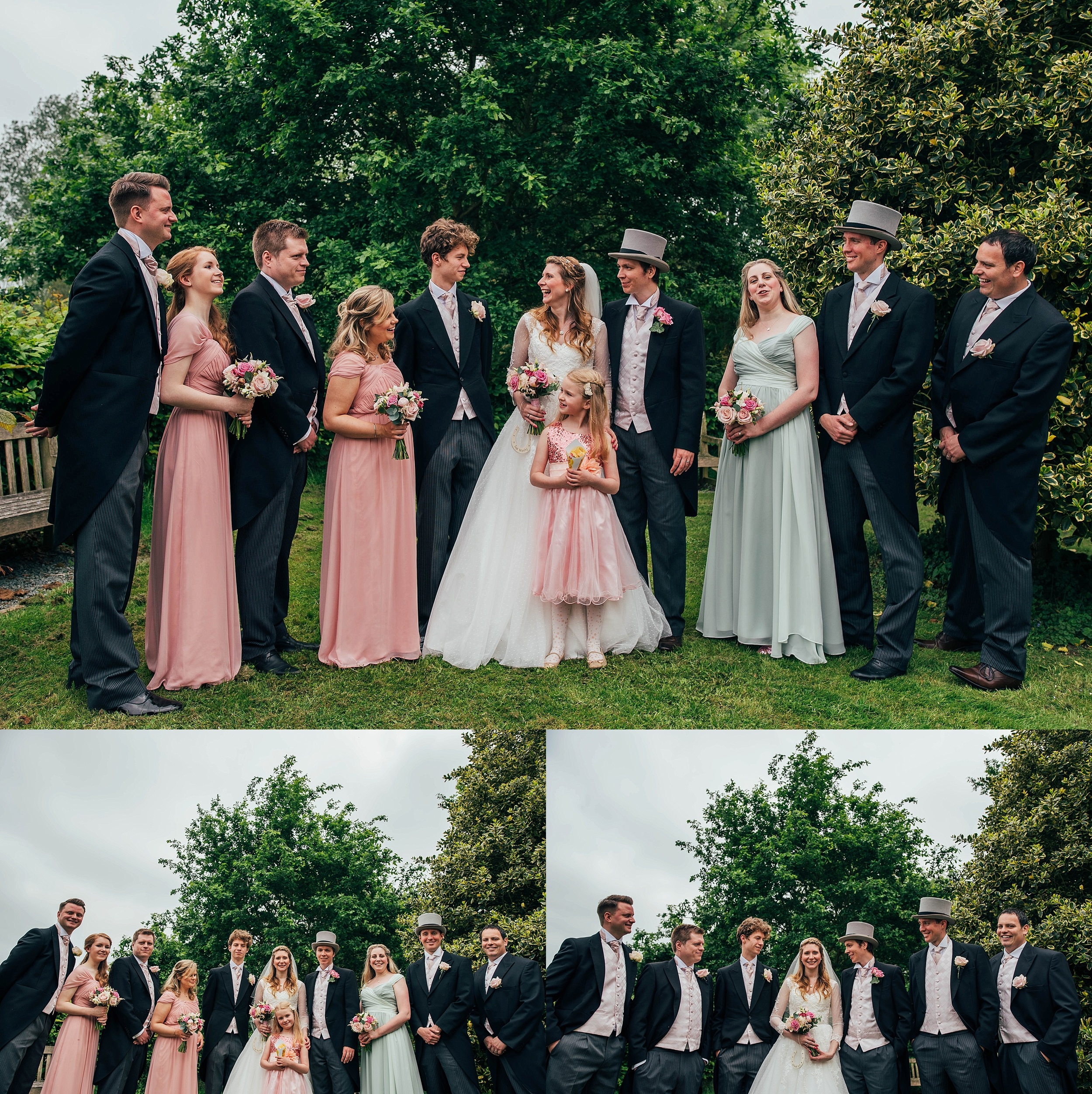 Traditional Wedding at Shakespeare's Church Stratford Upon Avon Town Hall Bride wears Charlotte Balbier Essex UK Documentary Wedding Photographer