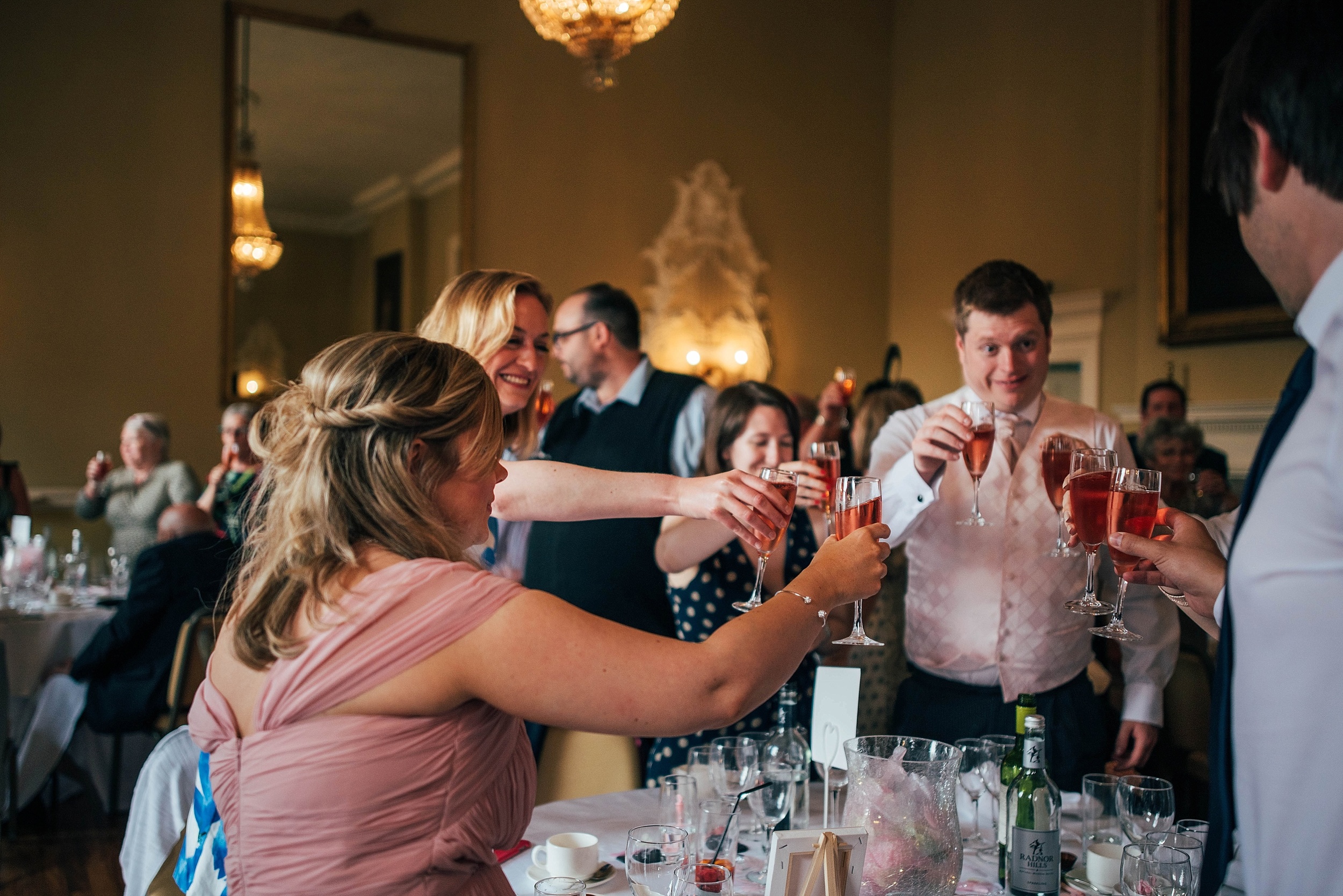 Traditional Wedding at Shakespeare's Church Stratford Upon Avon Town Hall Bride wears Charlotte Balbier Essex UK Documentary Wedding Photographer