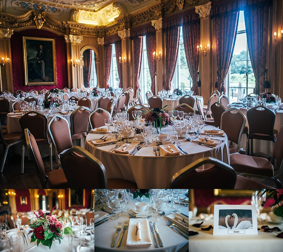 Glamorous Hylands House Chelmsford Wedding Bride wears Pronovias Springfield Florist Essex UK Documentary Wedding Photographer