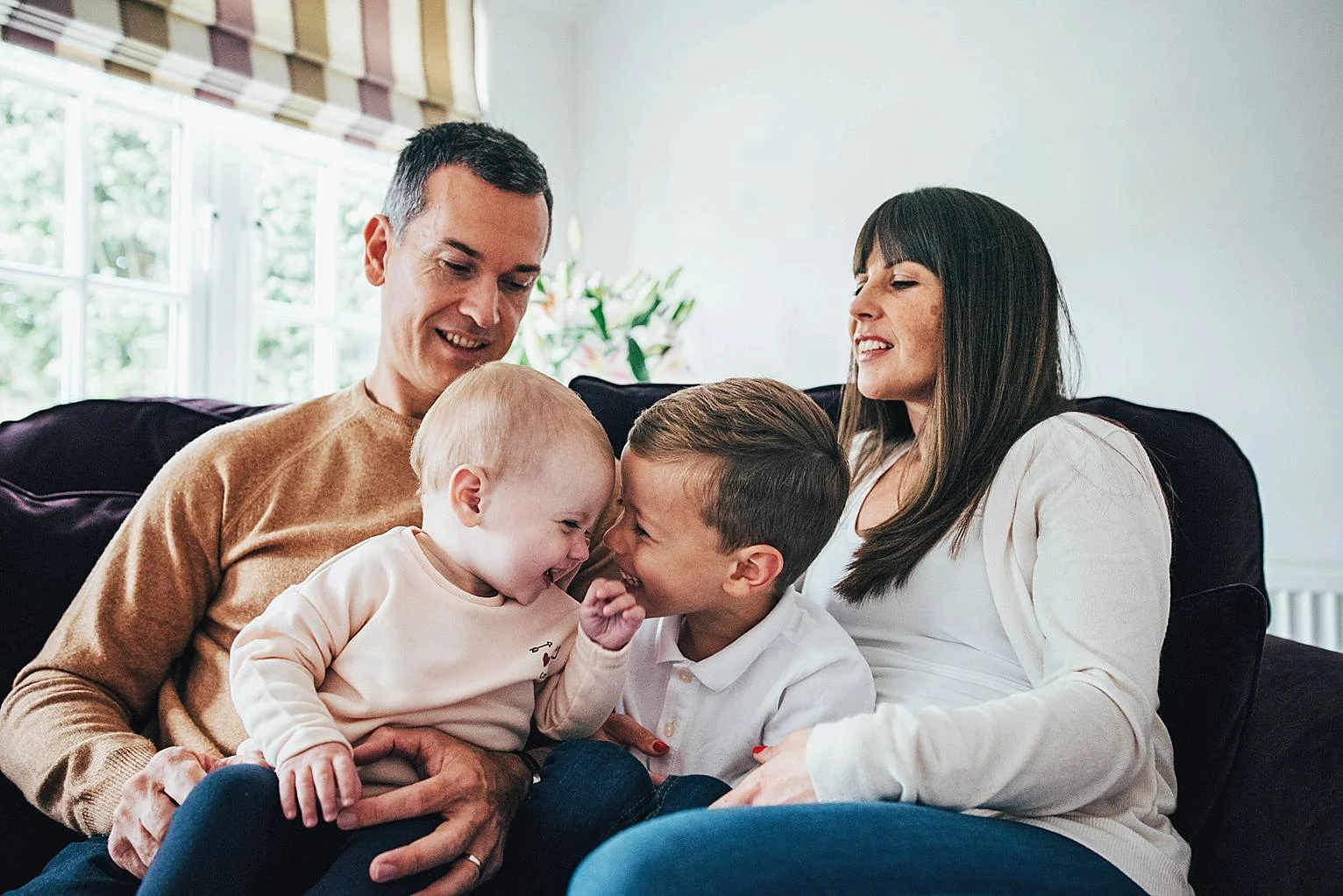 Family Lifestyle At Home Shoot Essex Herts London Documentary Portrait Photographer