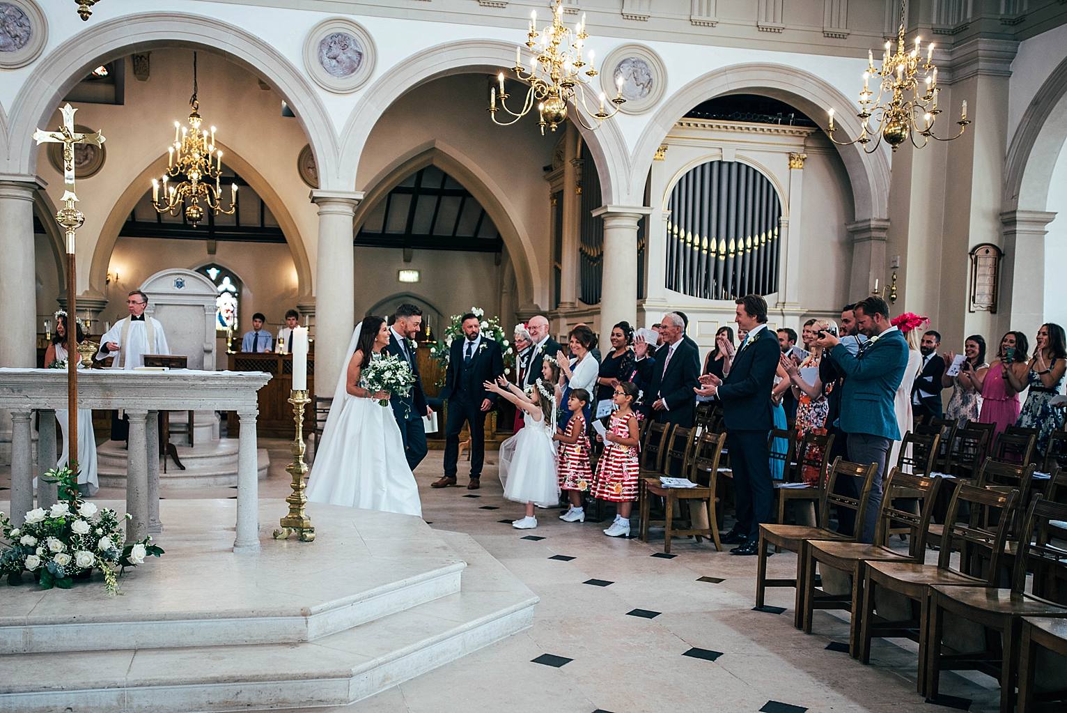 Elegant Brentwood Cathedral and Blake Hall Wedding Bride Wears Jesus Piero Essex UK Documentary Wedding Photographer