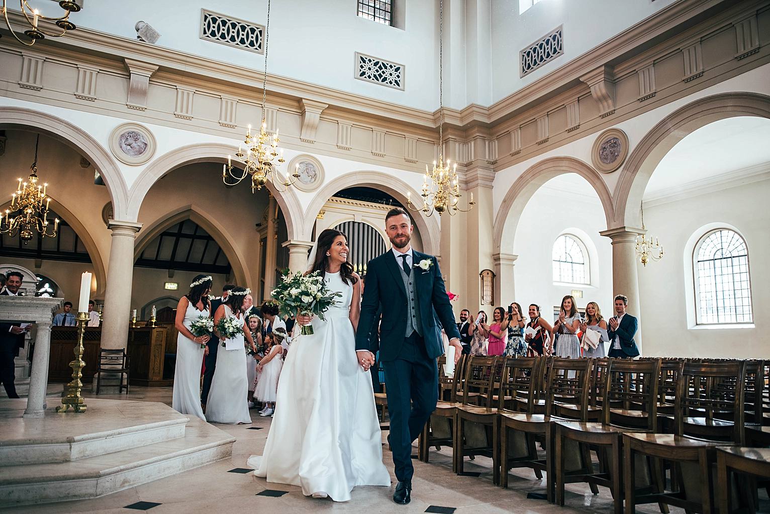 Elegant Brentwood Cathedral and Blake Hall Wedding Bride Wears Jesus Piero Essex UK Documentary Wedding Photographer