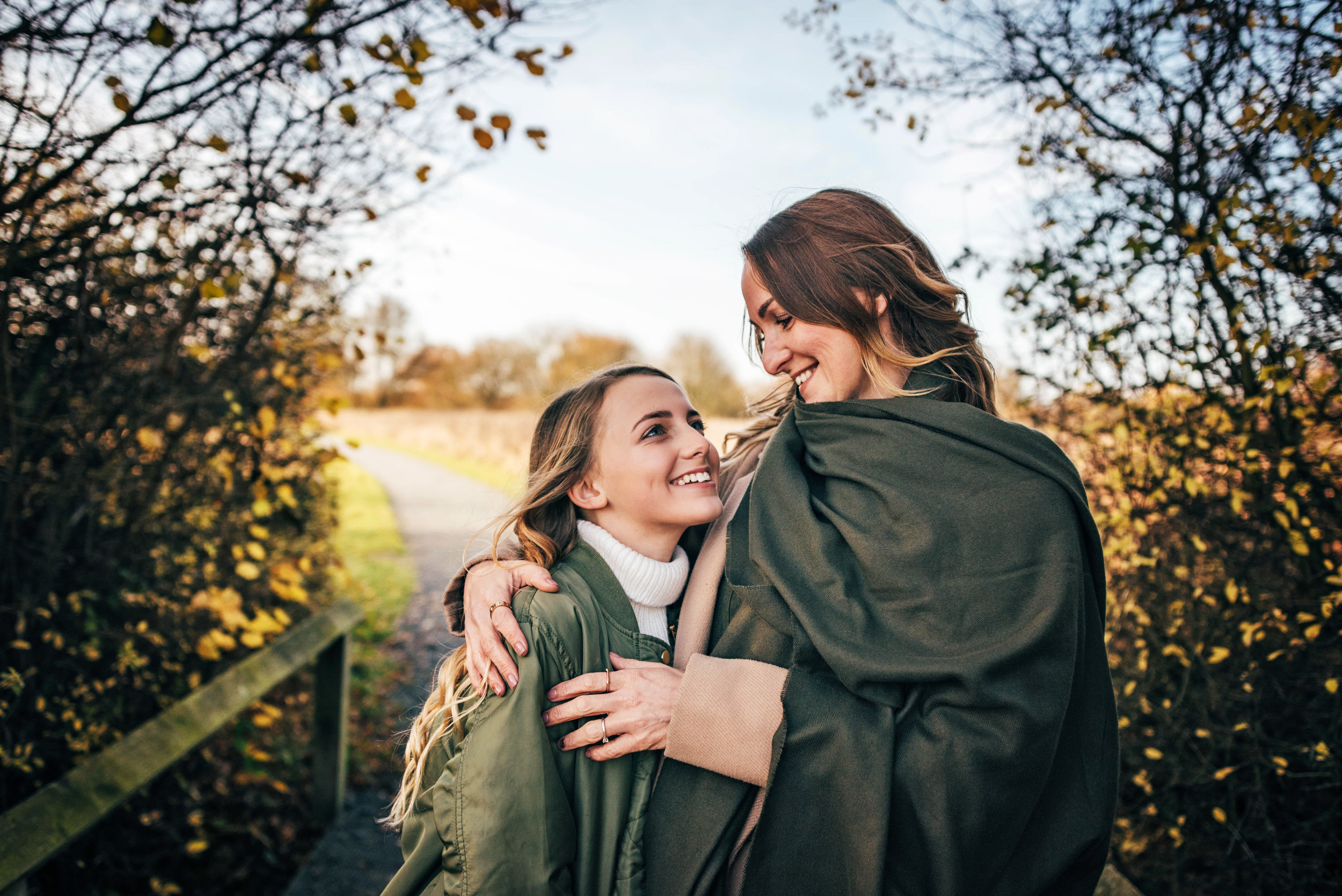 Mum hugs daughter Lifestyle Shoot Essex UK Documentary Portrait Photographer