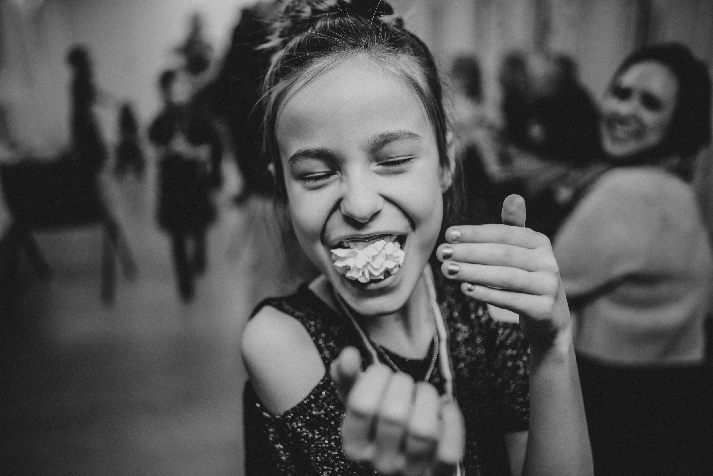 Girl laughing Essex UK Documentary Photographer