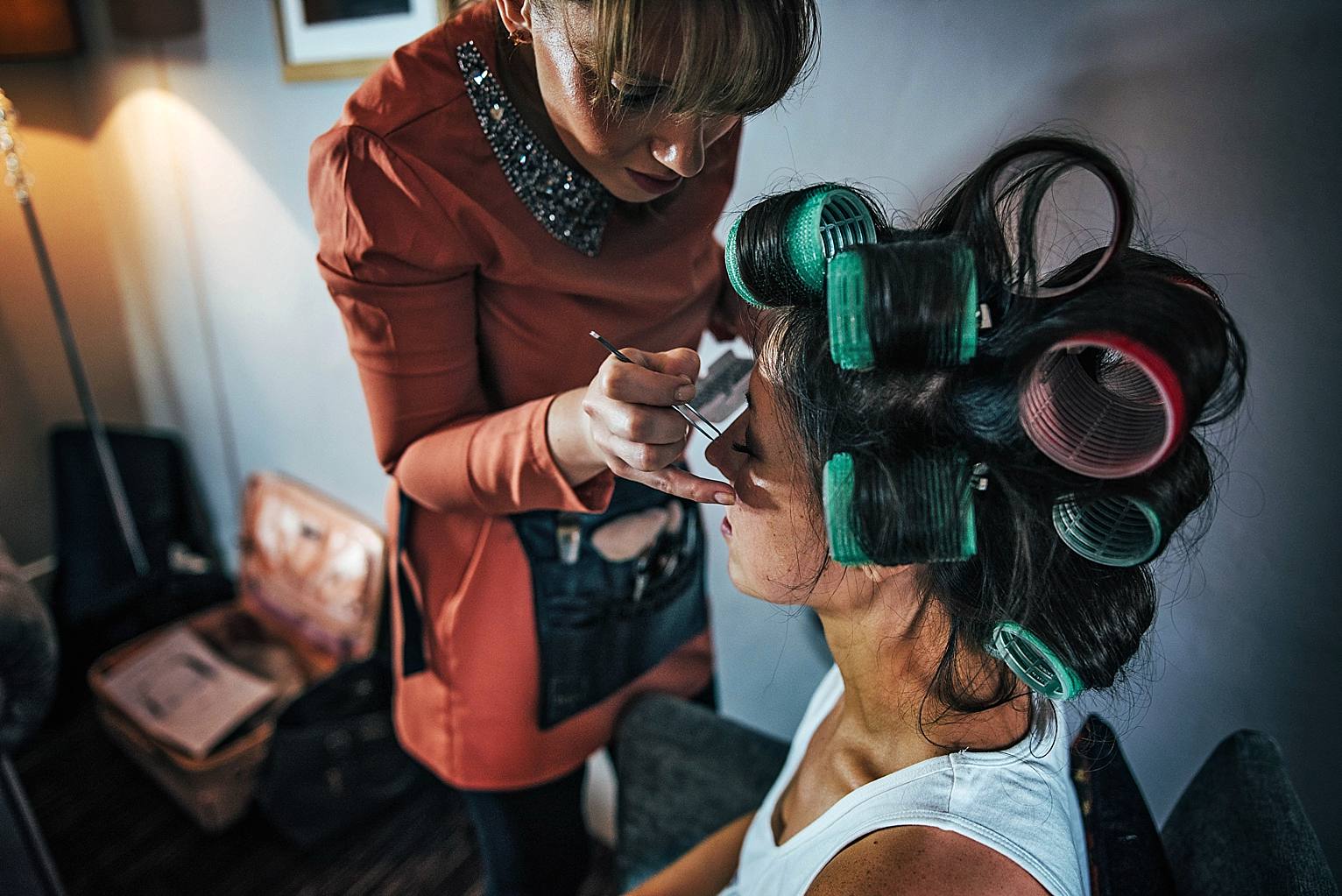 Champagne Gold Autumn Maidens Barn Essex Wedding Bride wears Justin Alexander Documentary Photographer