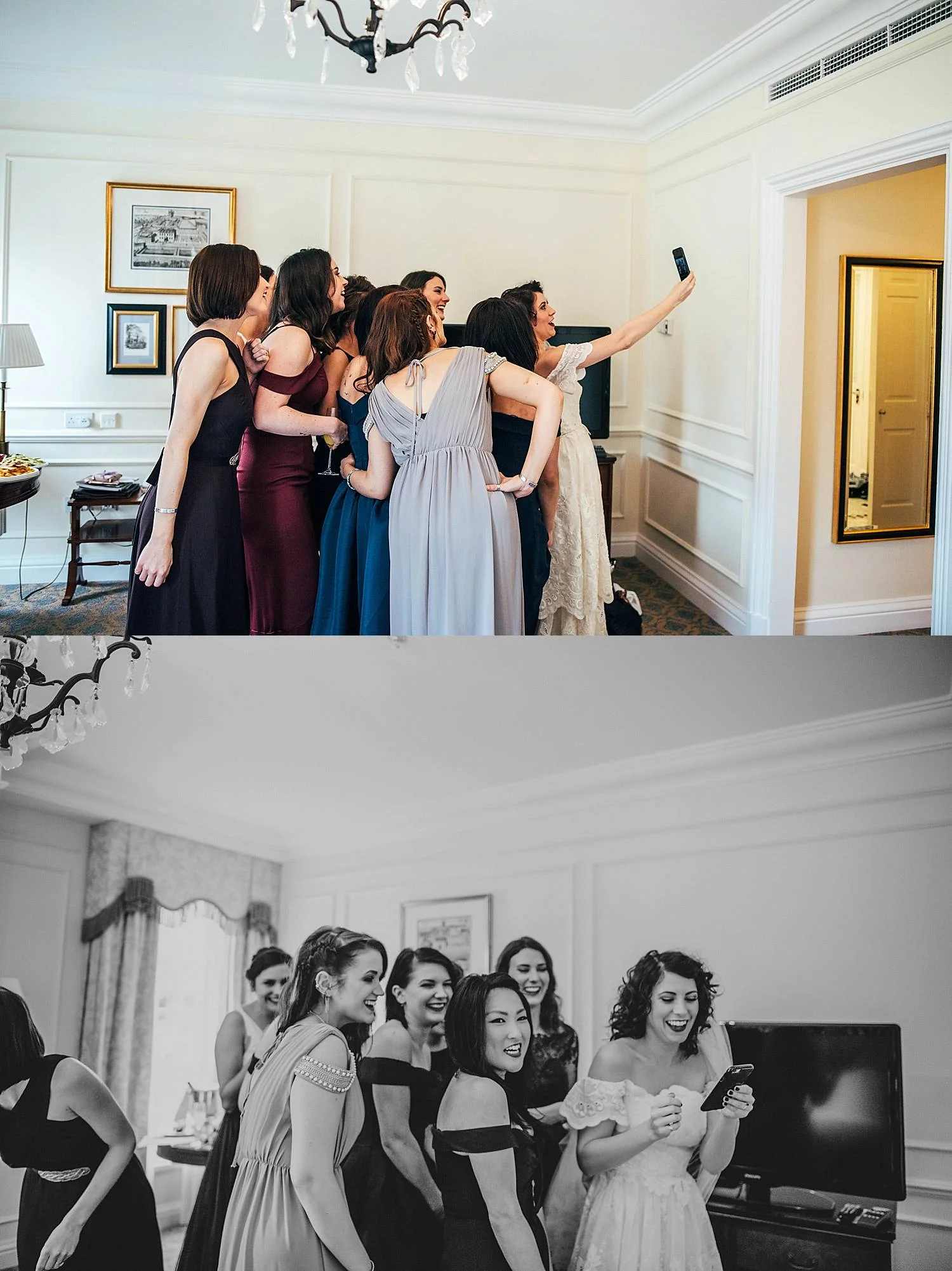 Gothic inspired vintage 80s dress Autumn Village Hall wedding Essex UK Documentary Wedding Photographer