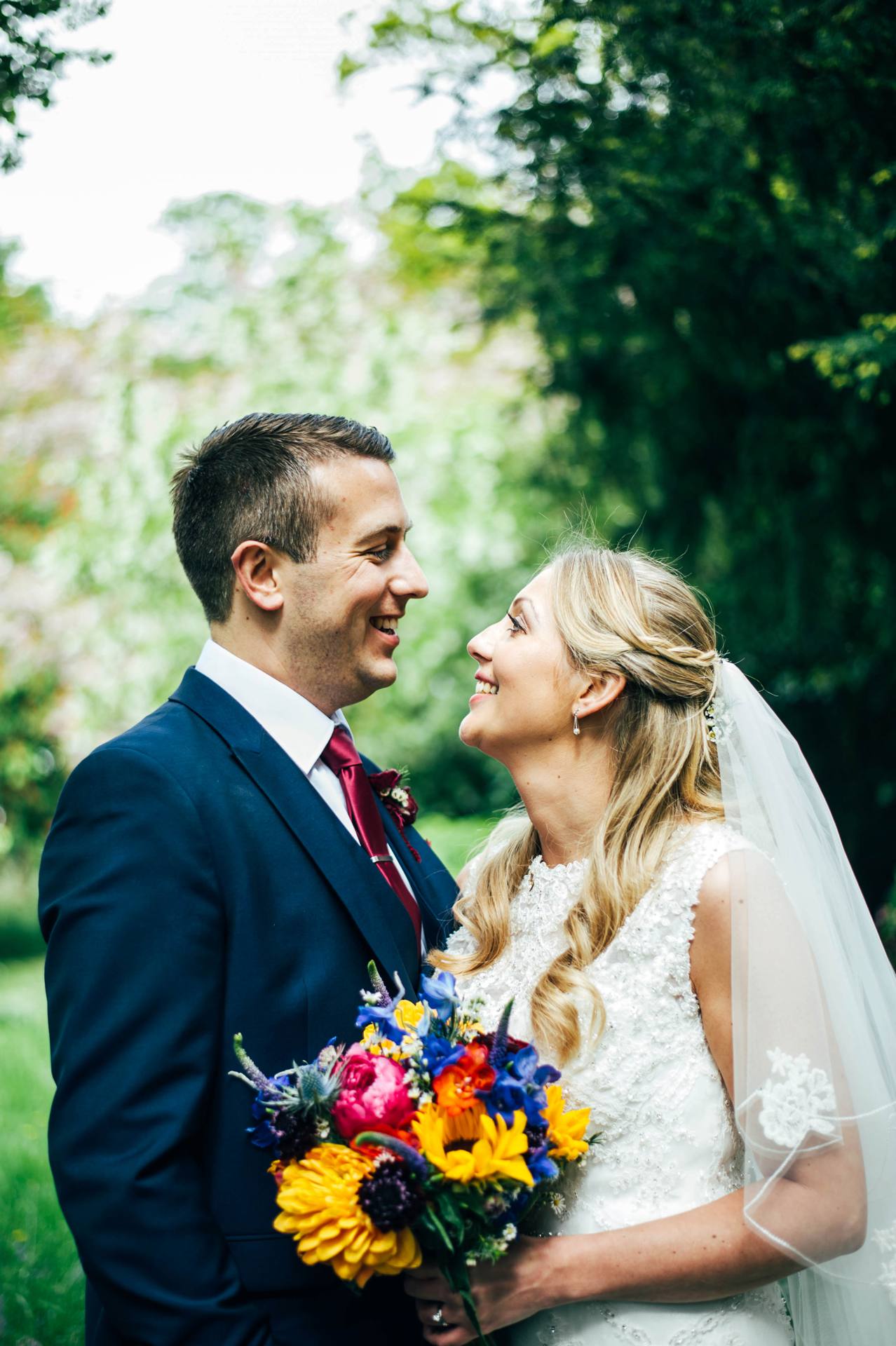 Colourful Rustic Spring Blake Hall Ongar Barn Wedding Essex UK Documentary Wedding Photographer 