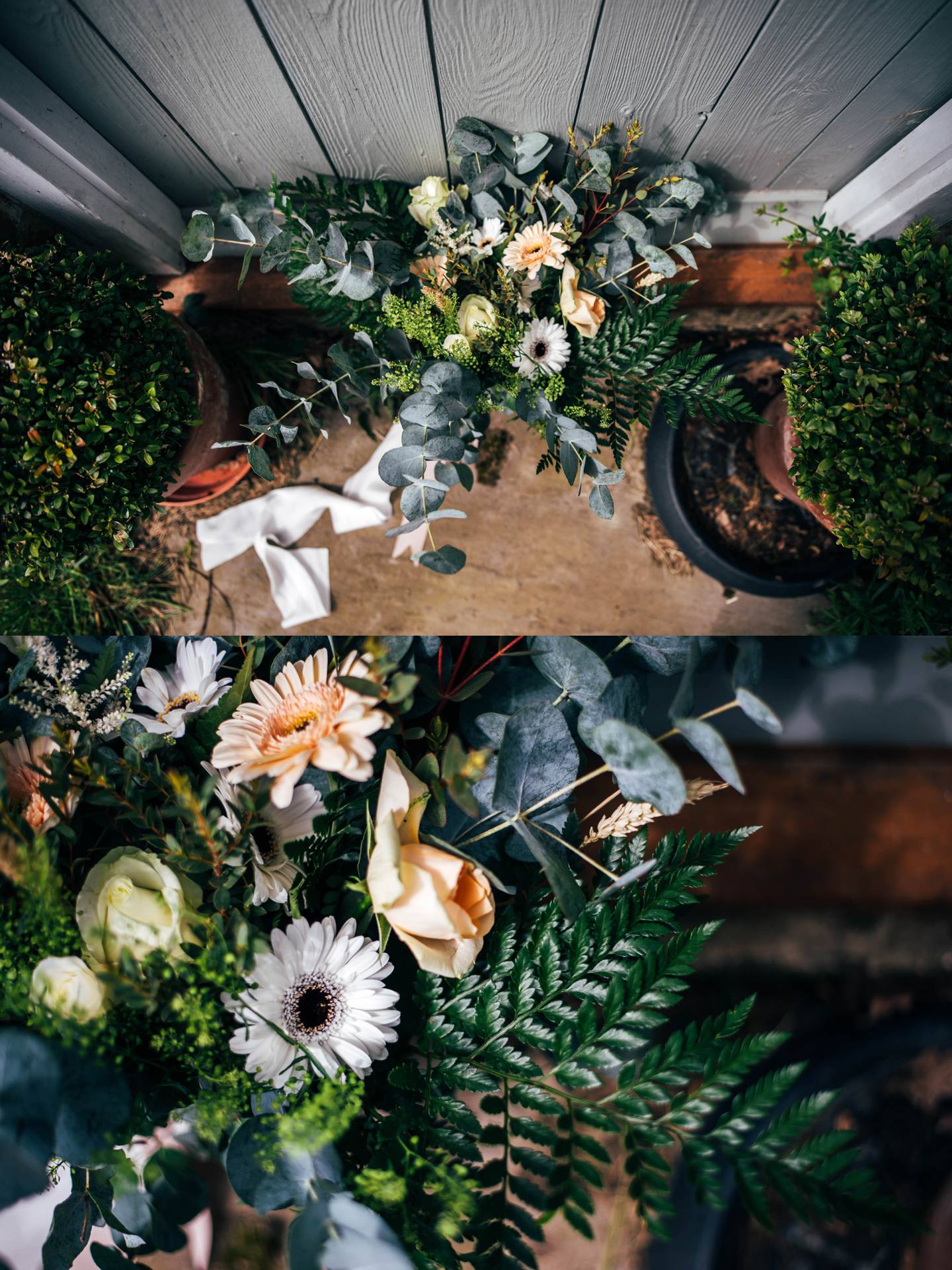 Stylish Elegant DIY Village Hall White and Green Wedding Bride wears Pronovias Three Flowers Photography Essex UK Documentary Wedding Photographer