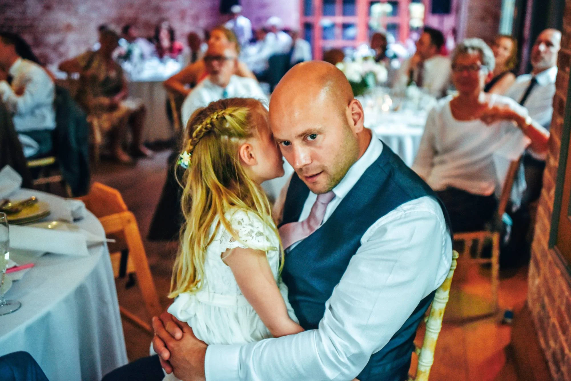 Elegant English Wedding Pink Flower Crowns Norwich Cathedral Kimberley Hall Bride wears Katrine Mogensen Essex UK Documentary Wedding Photographer