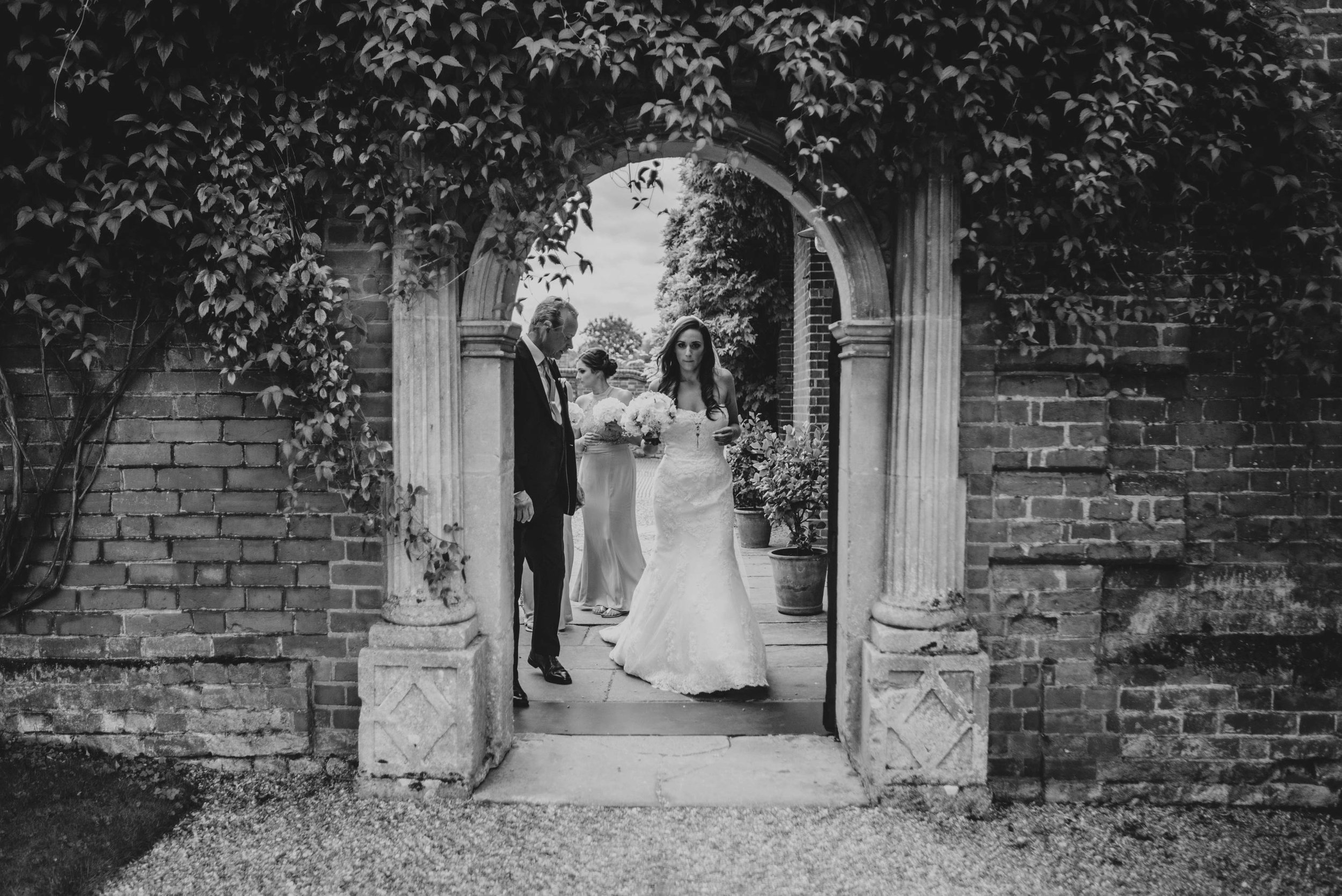 Elegant Longstowe Hall Summer Wedding Bride wears Justin Alexander Essex UK Documentary Wedding Photographer