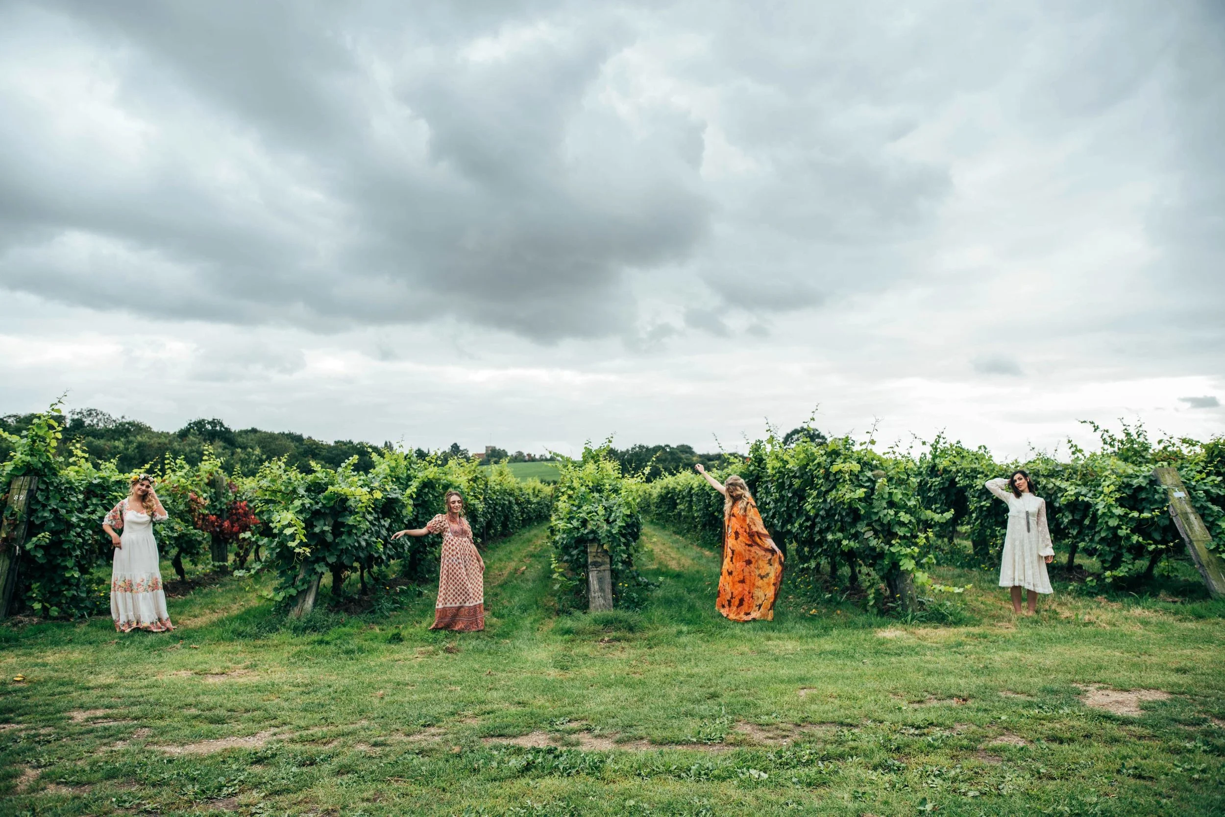 Bohemian Hen Party Celebration at The Railway Barn Essex Documentary Wedding Photographer
