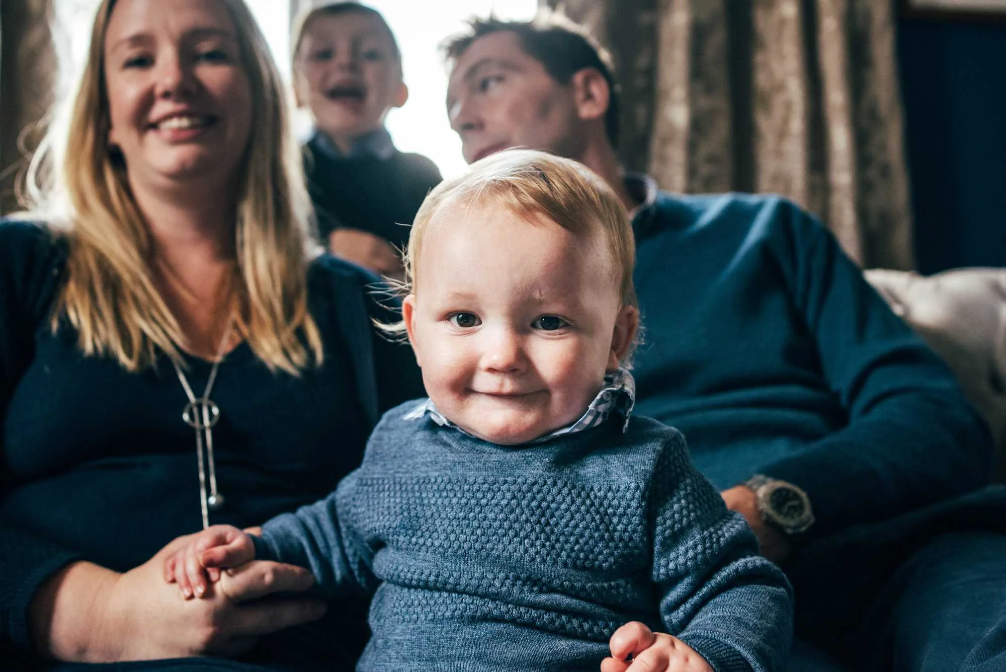 Essex Documentary Photographer Family Portraits at Home Relaxed shoot