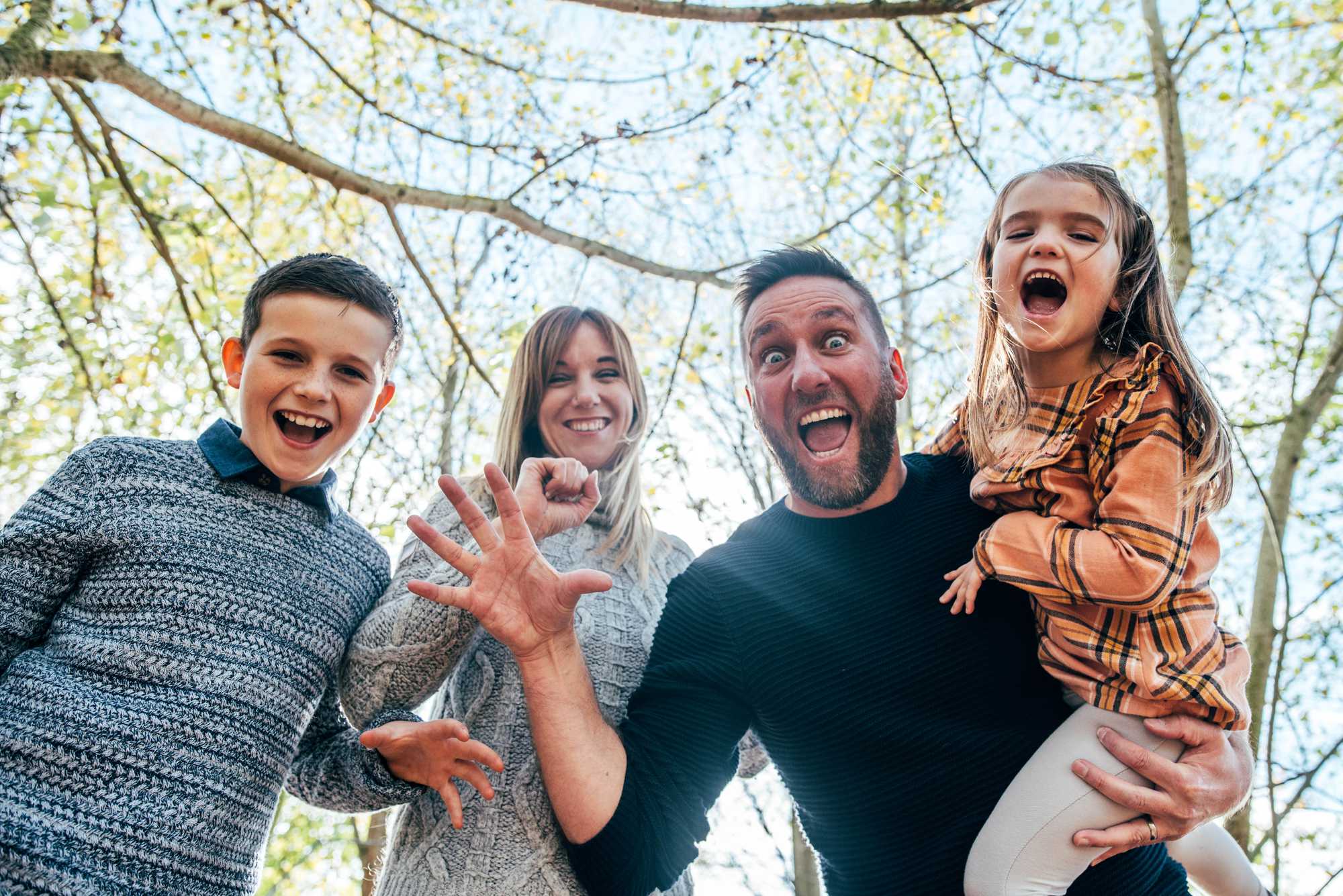 Autumn Family Lifestyle Portraits Essex Documentary Wedding Photographer