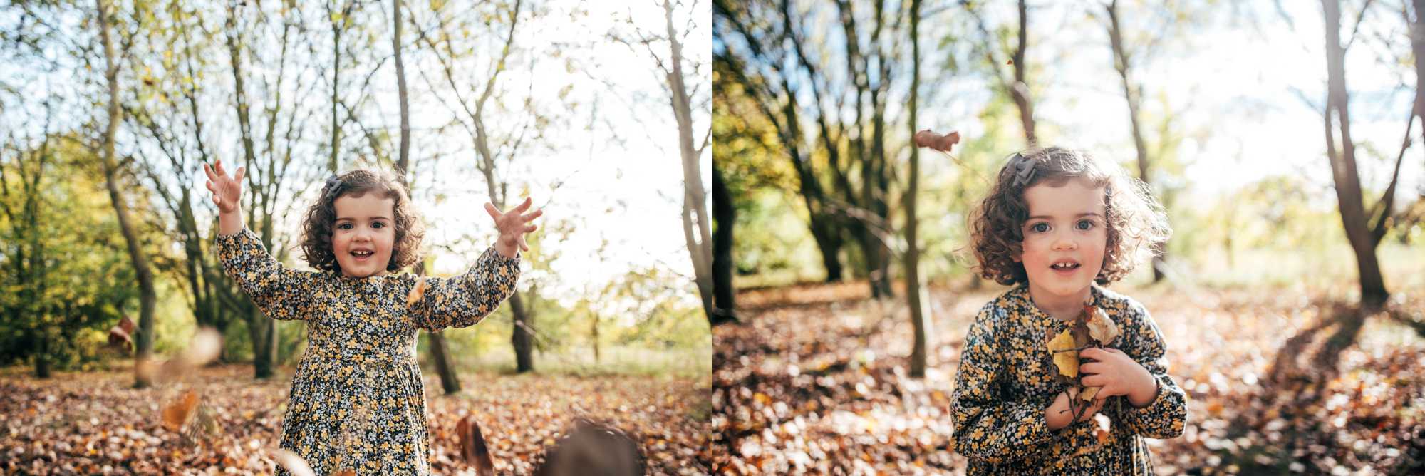 Autumn Family Lifestyle Portraits Essex Documentary Wedding Photographer