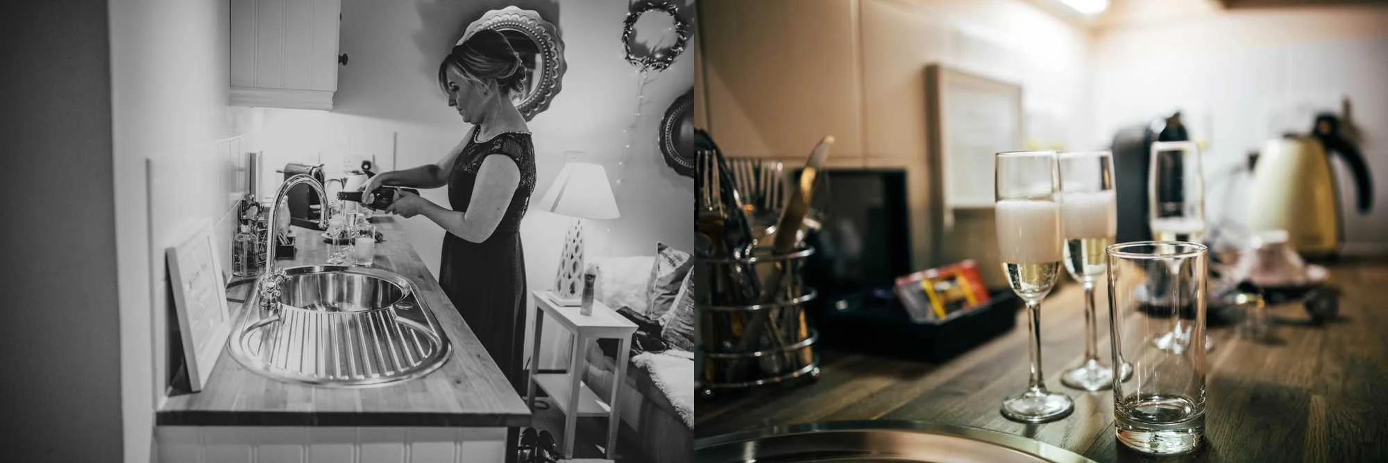 Modern Rustic, Romantic Autumn Wedding at Gaynes Park, Essex. Bride wears Maggie Sottero. Essex Documentary Wedding Photographer.